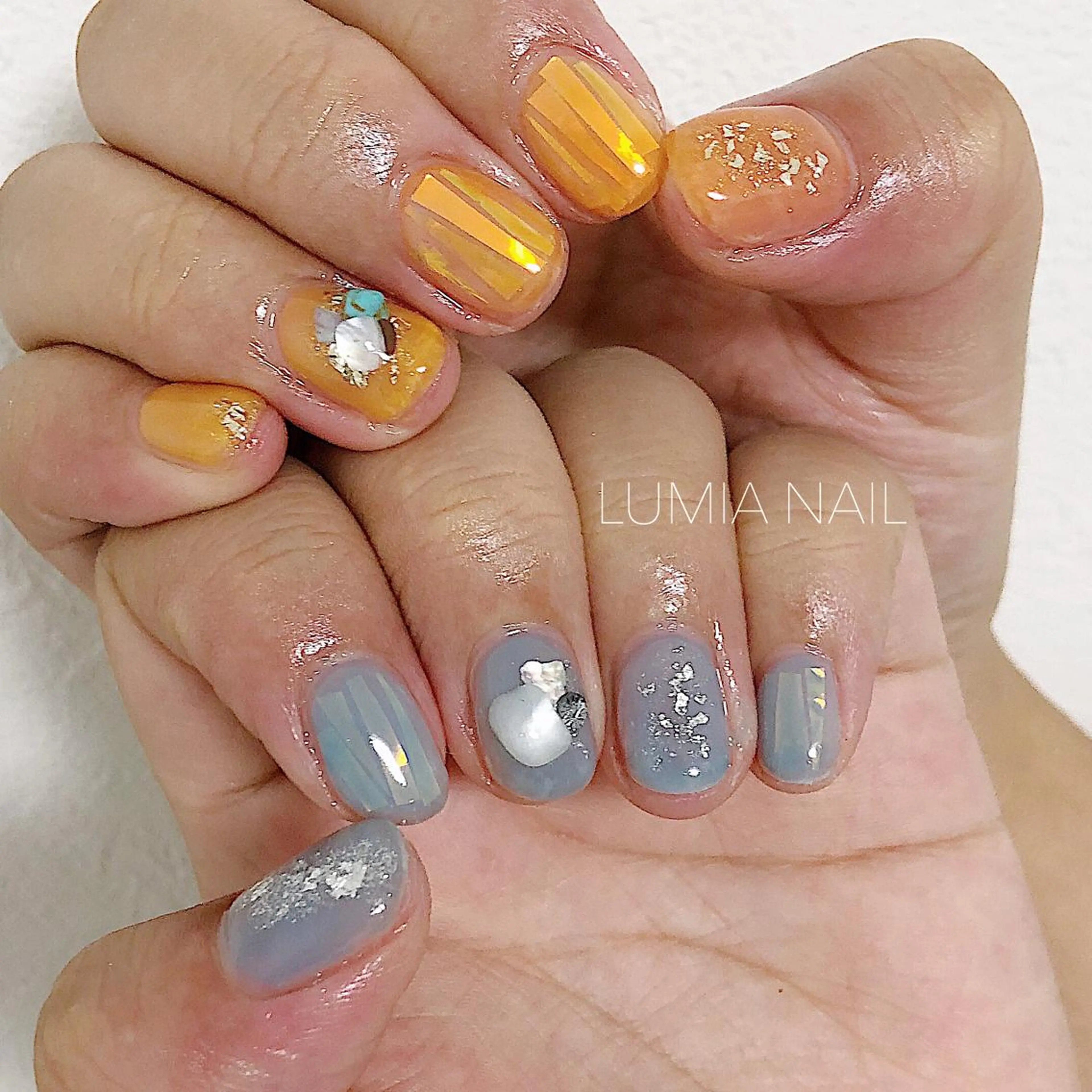 ネイル nail&eyelash Rine所属・Rine 放出 (リネ)のネイルデザイン