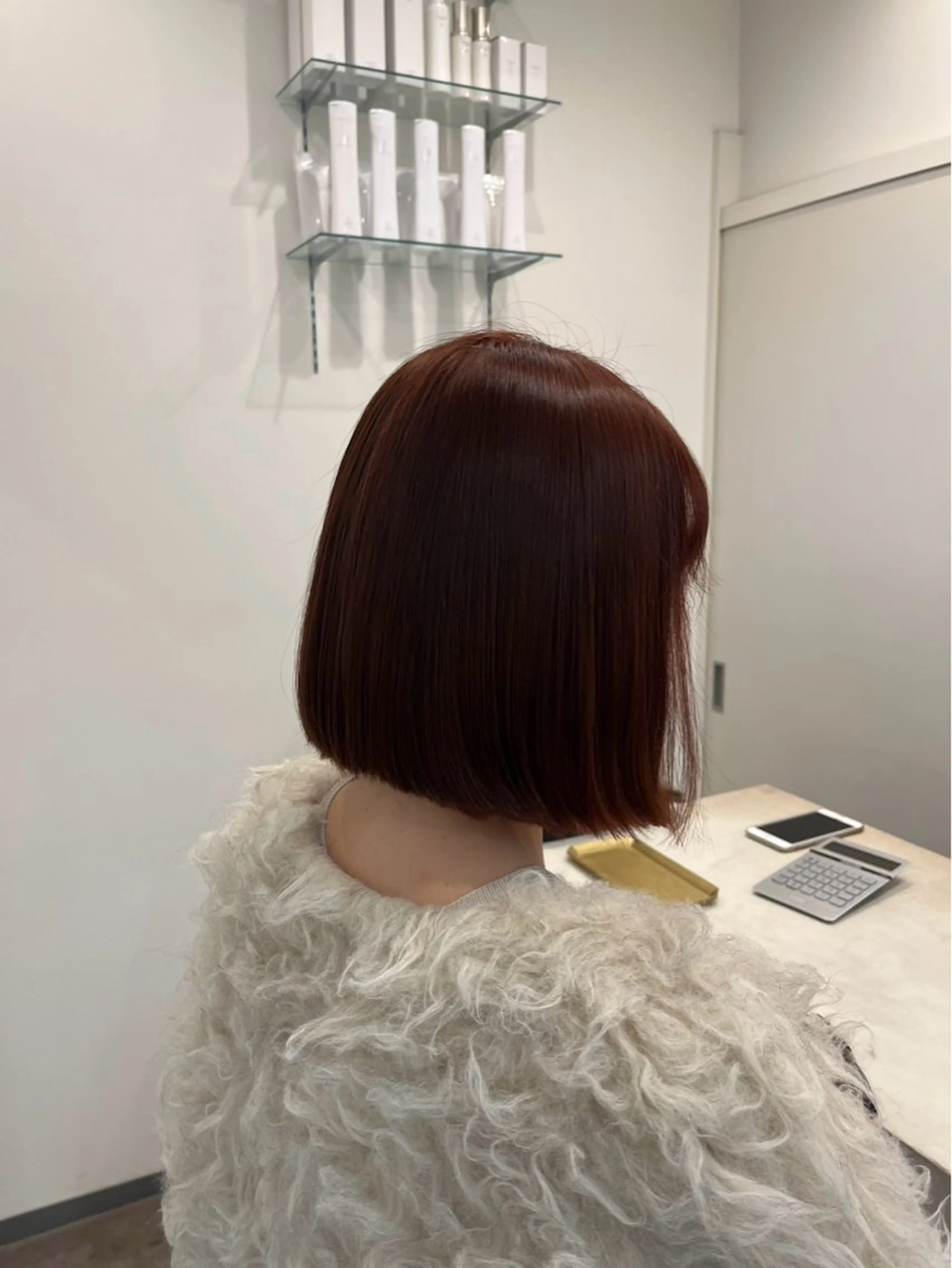 gray color（白髪染め）の写真