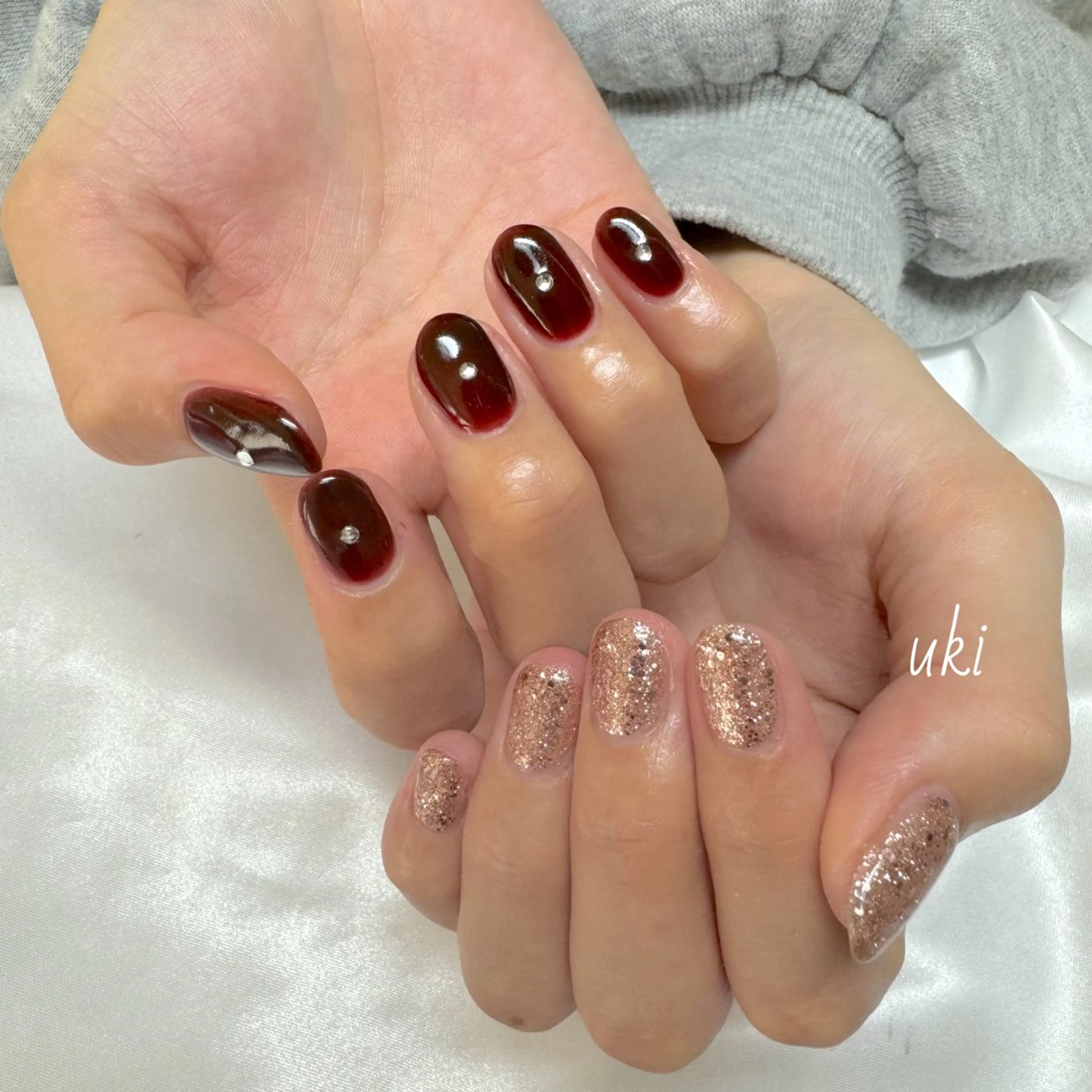 ネイル ハンドネイル Ameri nail /UKIのネイルデザイン