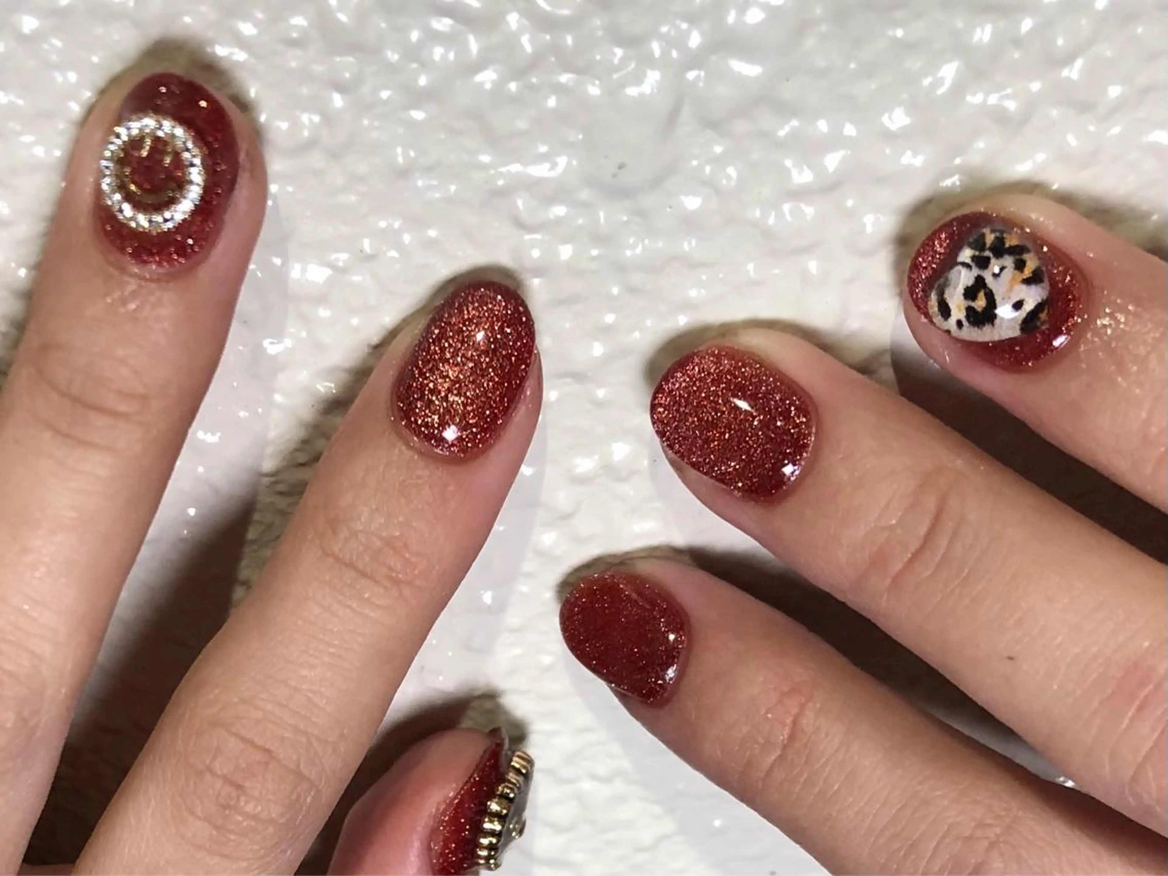 ネイル ハンドネイル ☽ ☾のネイルデザイン