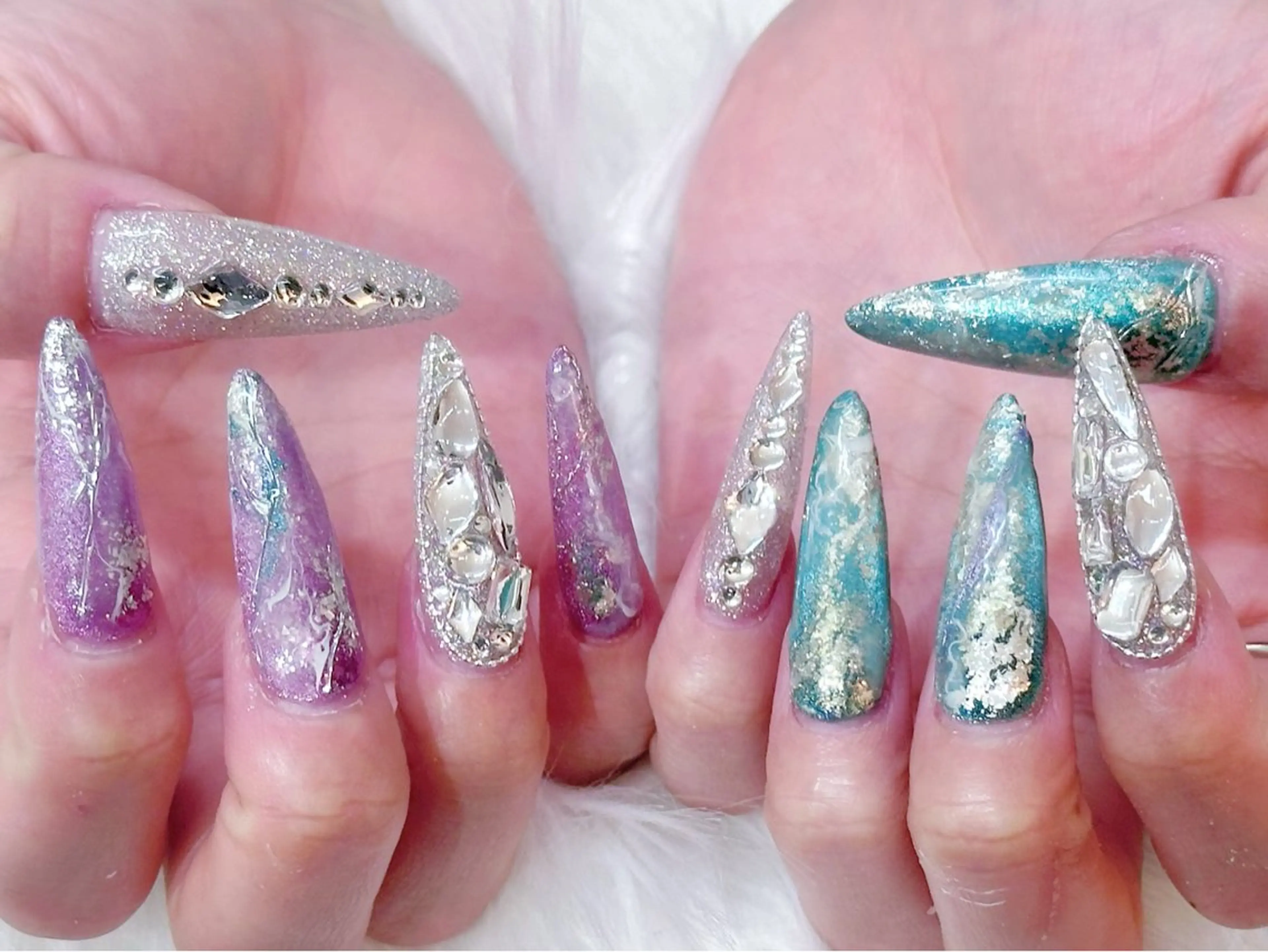 ネイル ハンドネイル 0² By LeBlancほのかのネイルデザイン