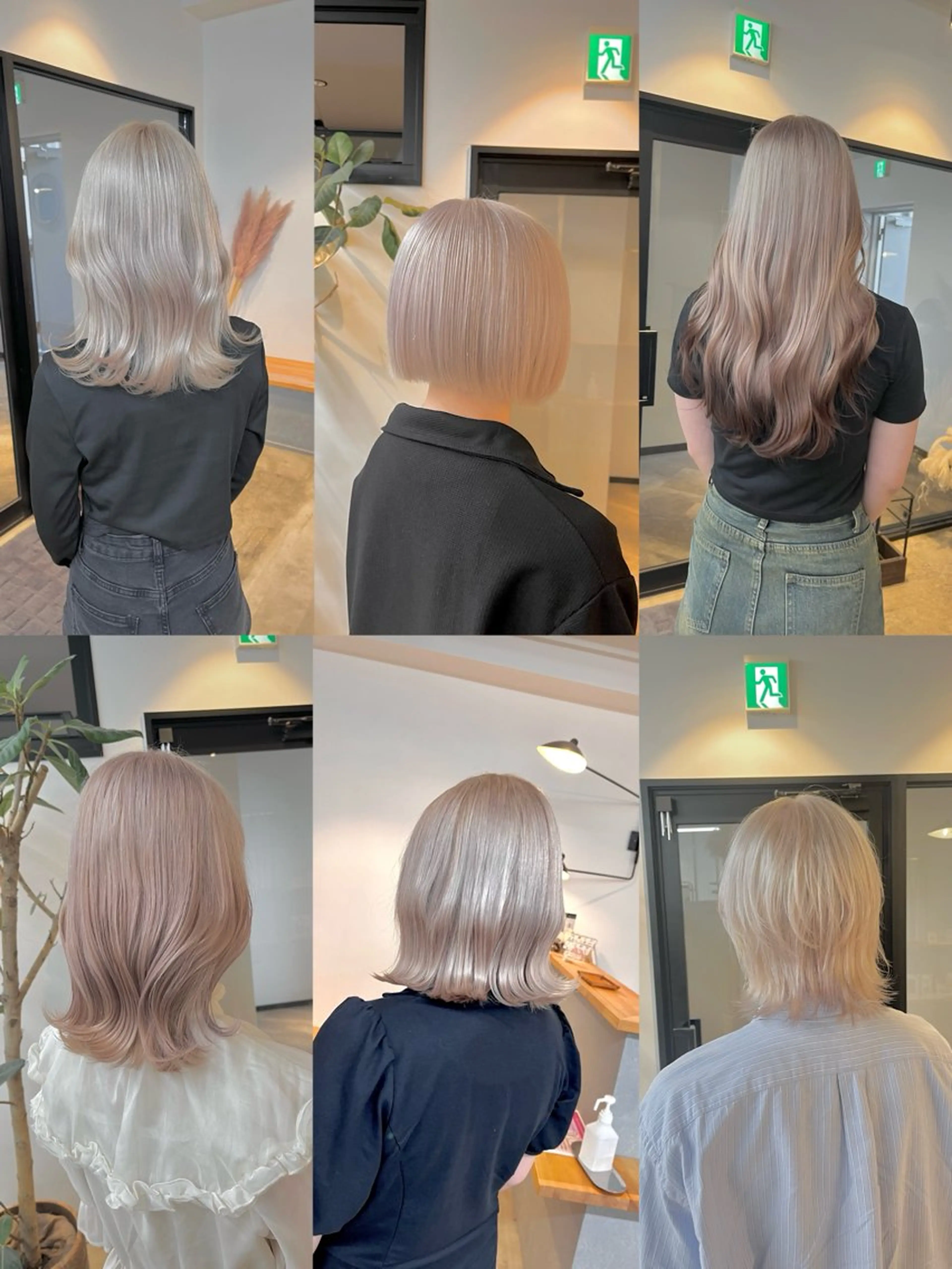 ミディアム カラー ヘアカラー ハイトーンカラ ー/小川のヘアスタイル