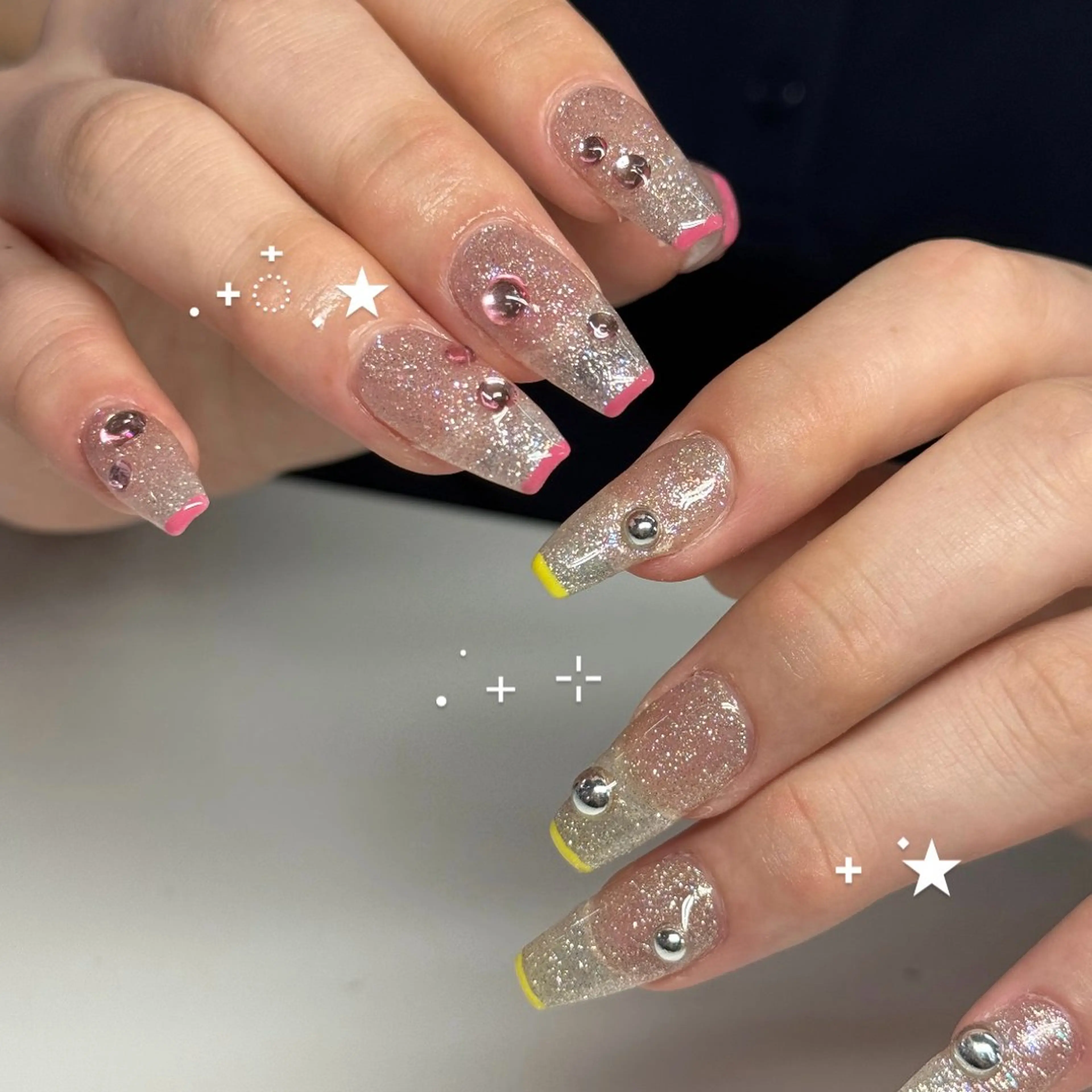 ネイル フレンチネイル ハンドネイル WOLTOKYO渋谷 yunaのネイルデザイン