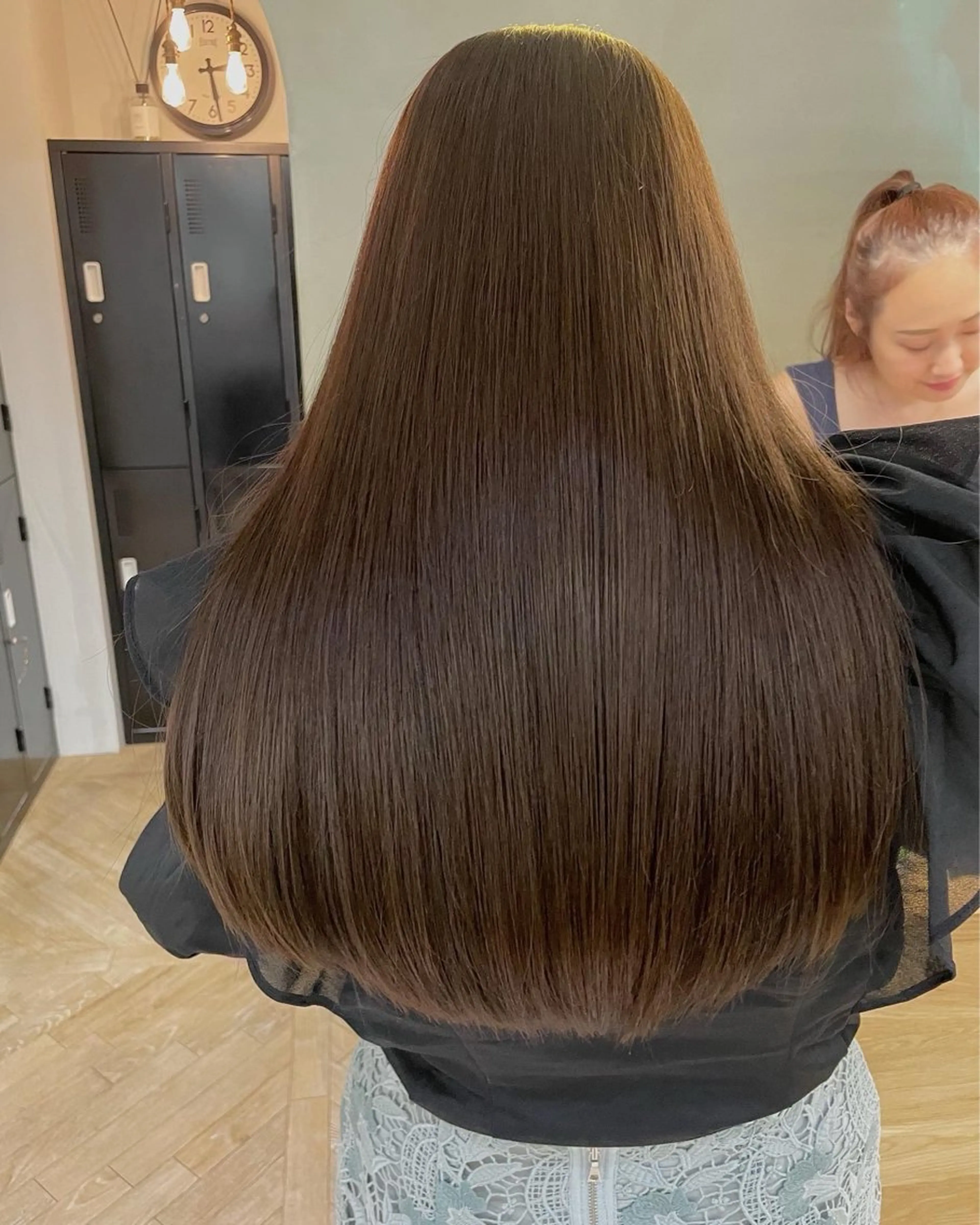 ロング カット ヘアカラー トリートメント レイヤーカット ✨️奥田良太✨️のヘアスタイル