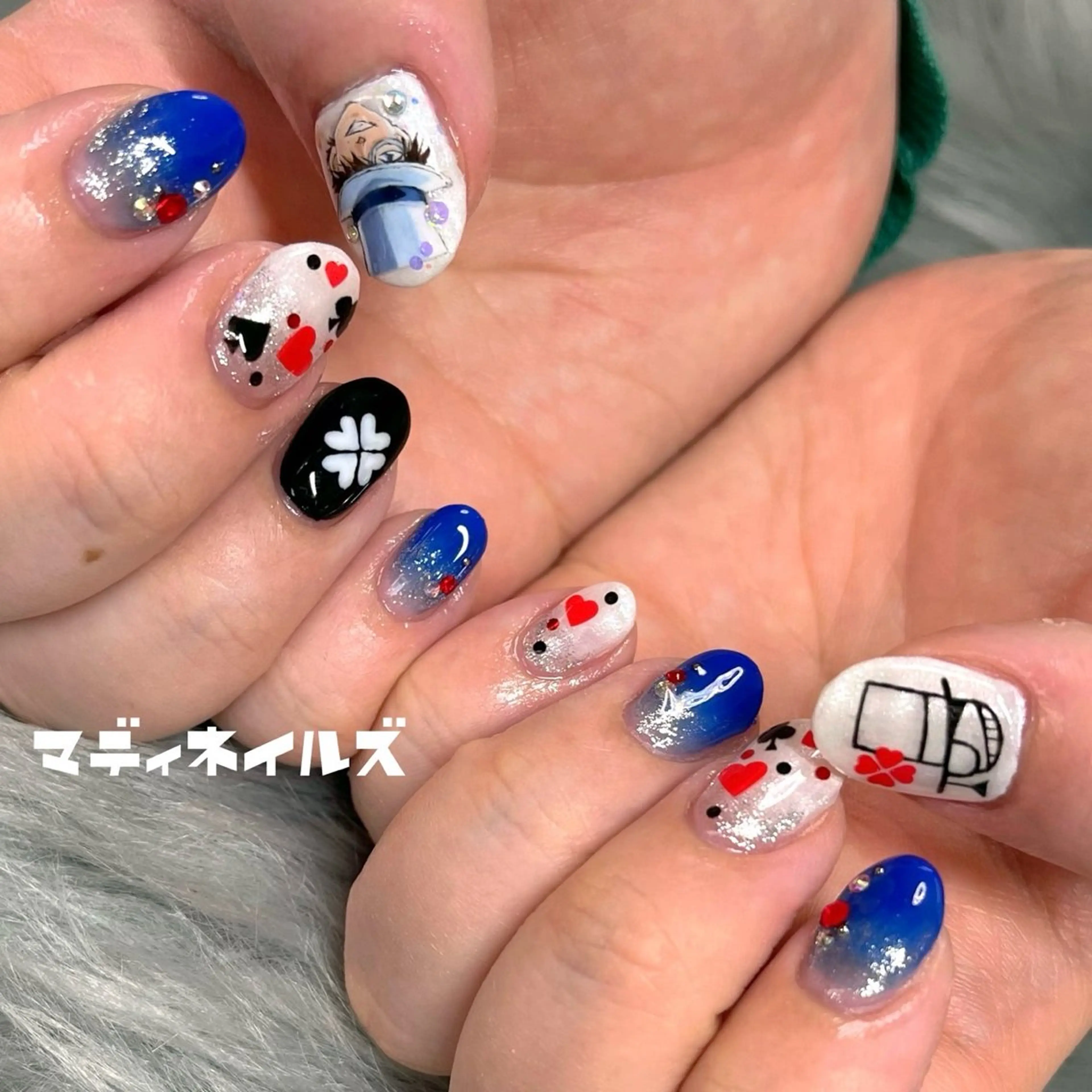 ネイル アートネイル MADDY NAILS所属・MADDYNAILS ✴︎柏痛ネイルのネイルデザイン