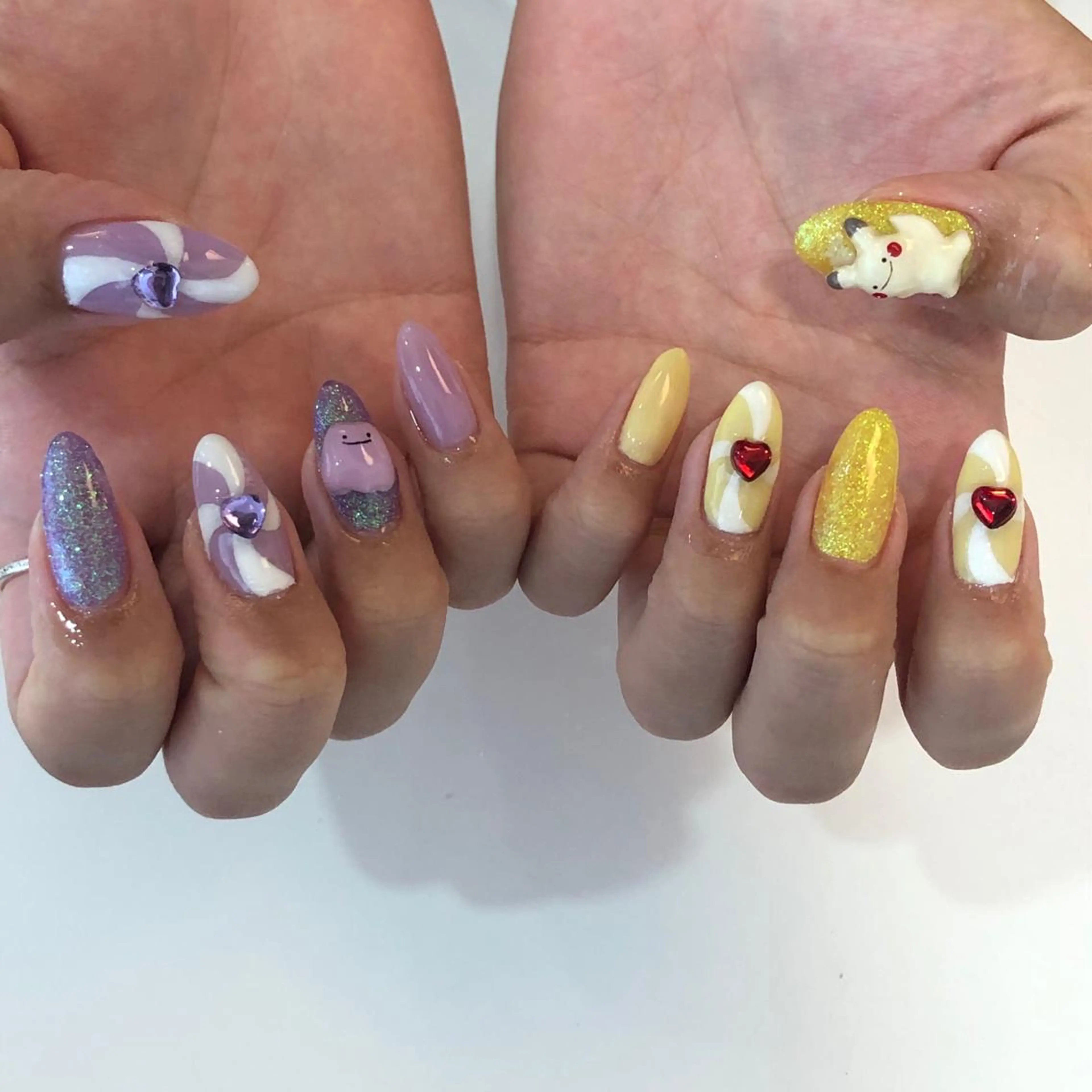 ネイル 中牟田 彩水のネイルデザイン