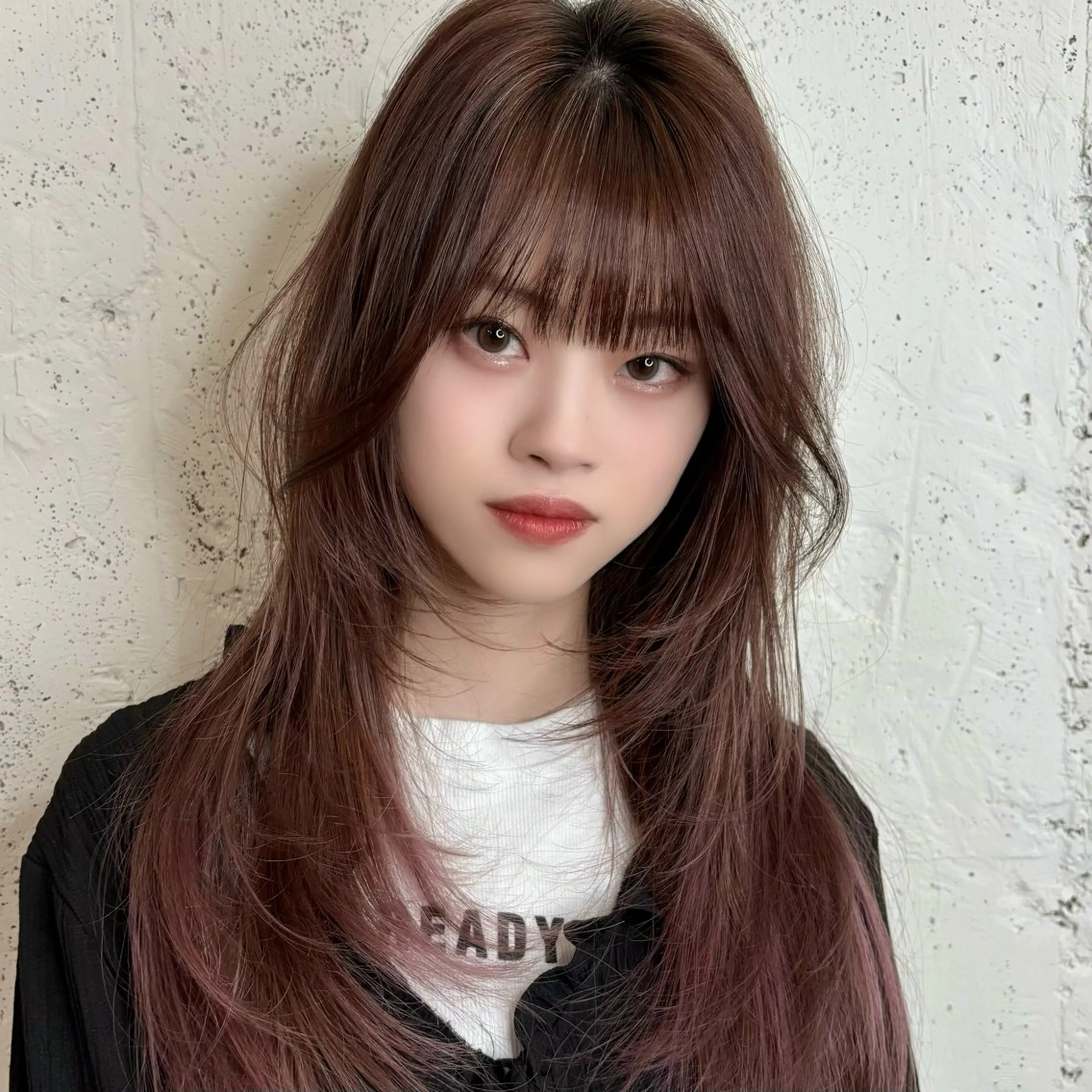 ロング カラー 髪質改善 竹川裕太のヘアスタイル