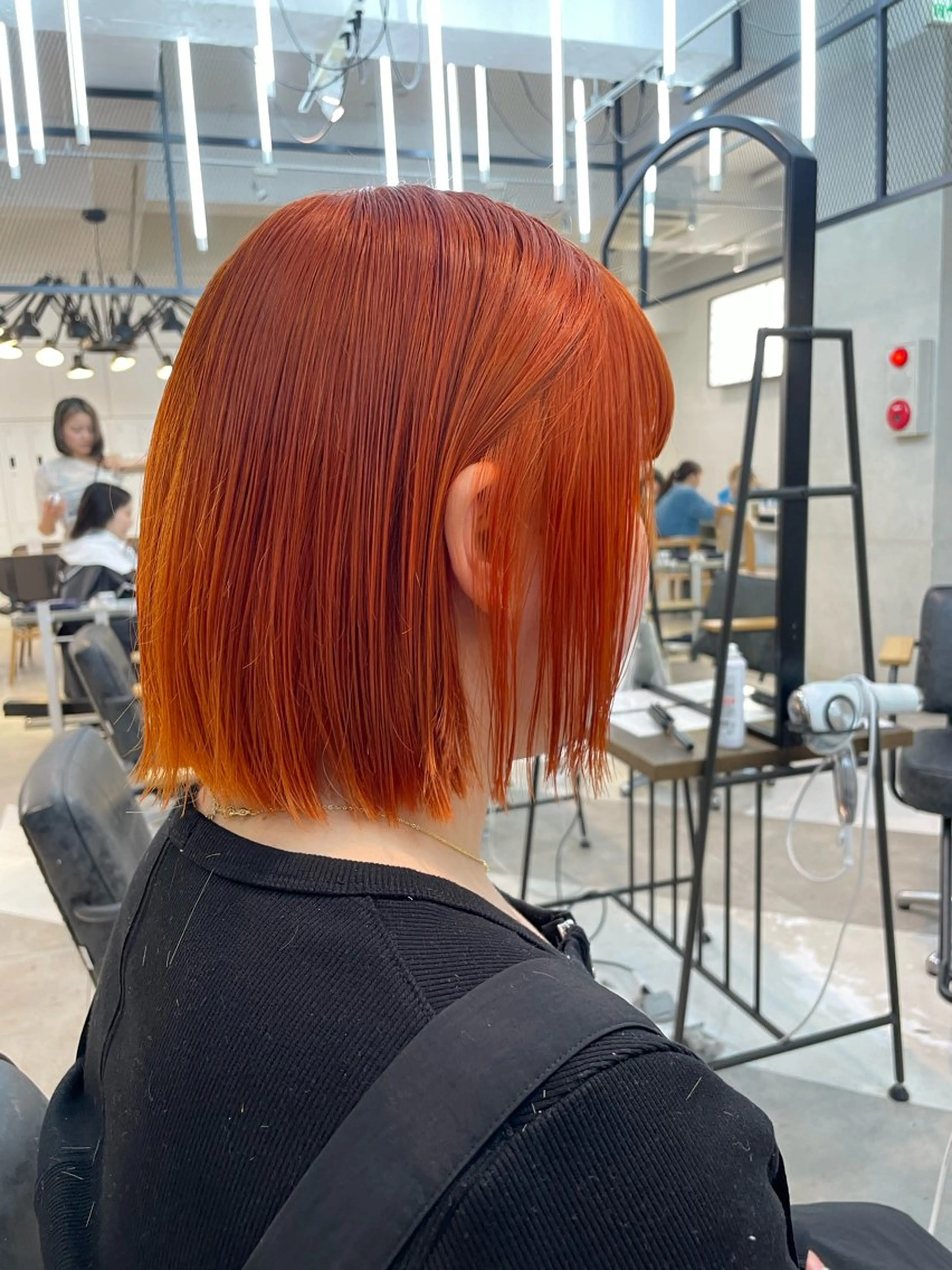 カラー ヘアカラー 🎀ボブ＋ハイトーン シュカ👶🏻のヘアスタイル