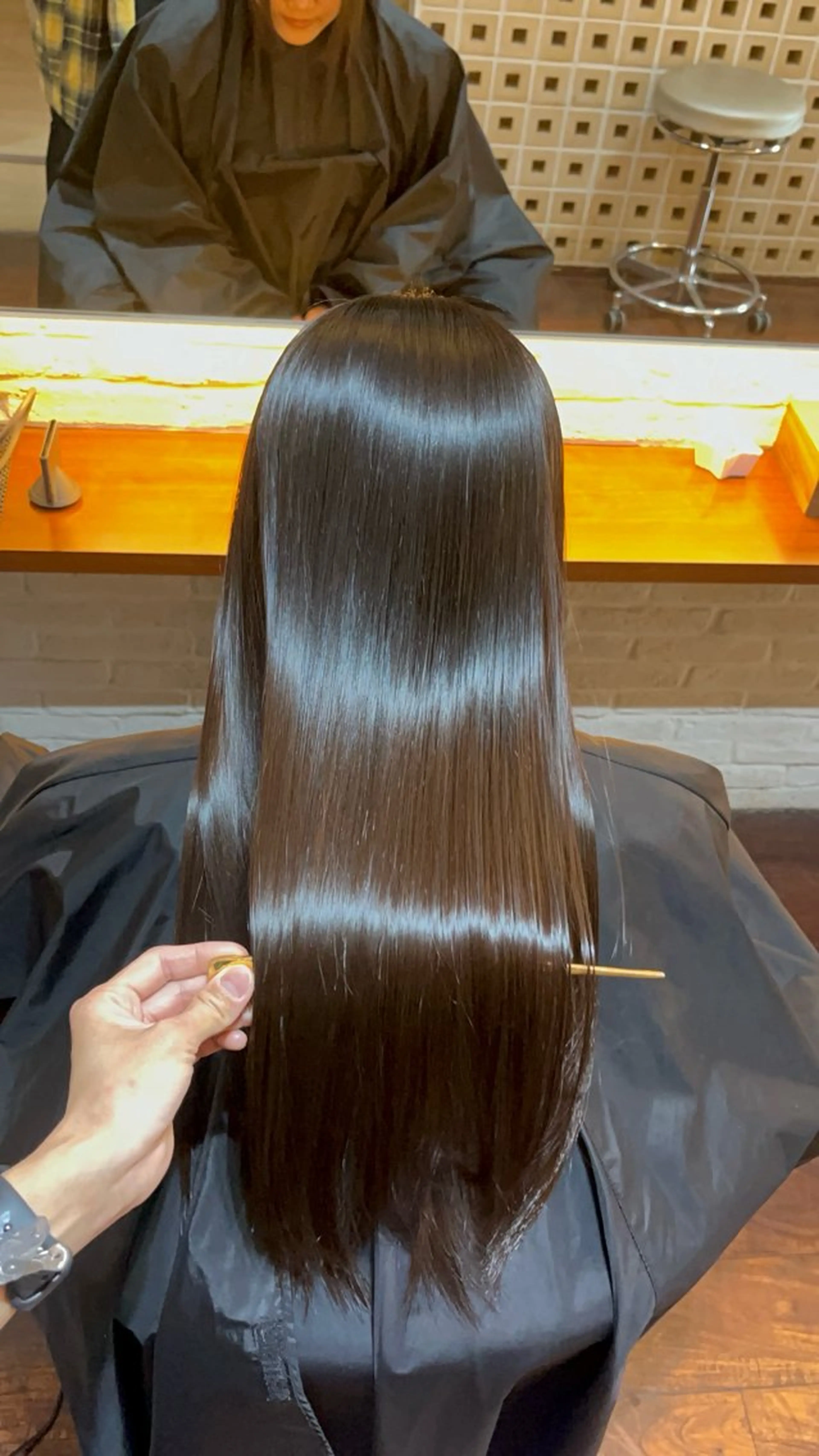 ロング 縮毛矯正 トリートメント CoCooN TAKUMAのヘアスタイル