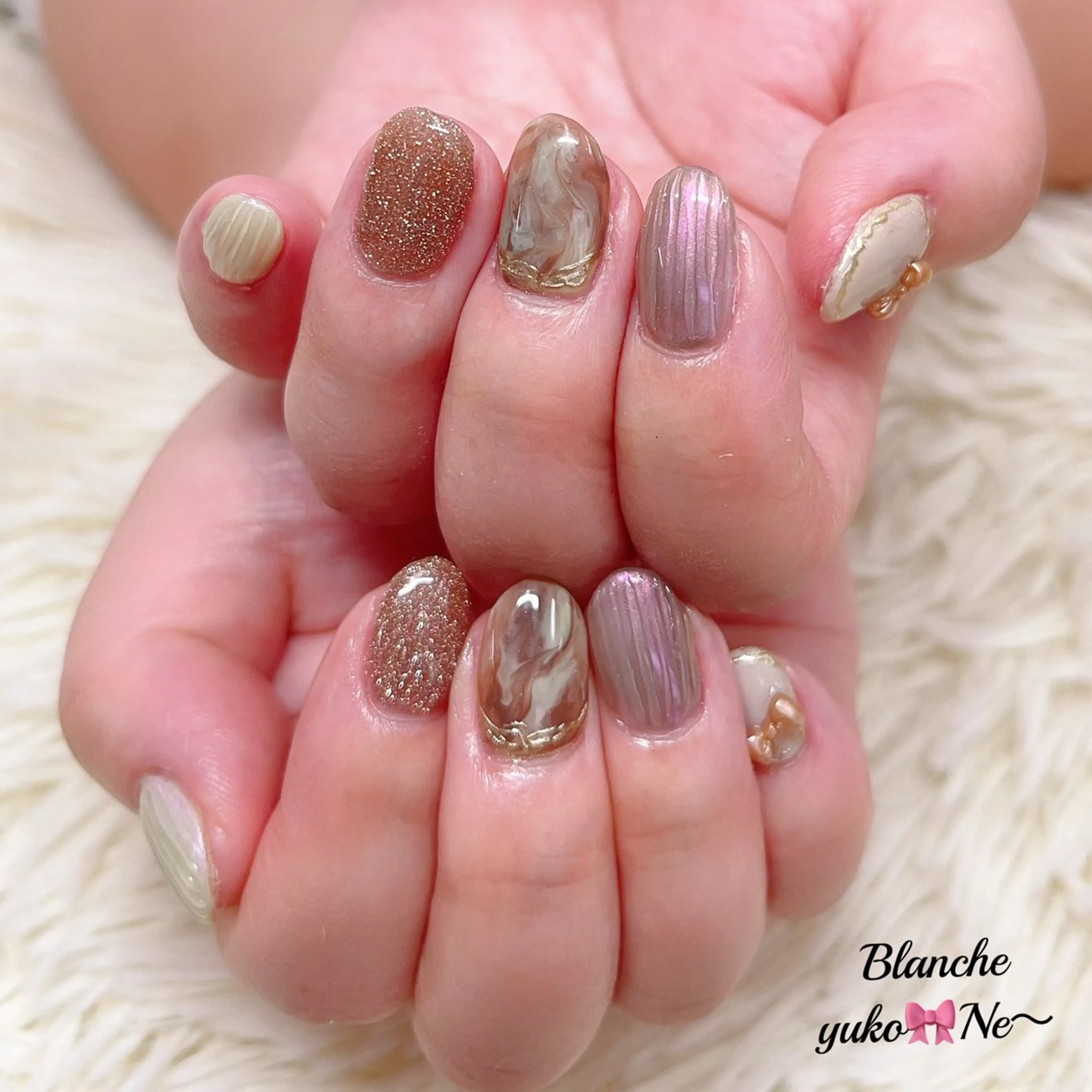 ネイル ネイルサロン　Lian所属・Lian Yulilianのネイルデザイン