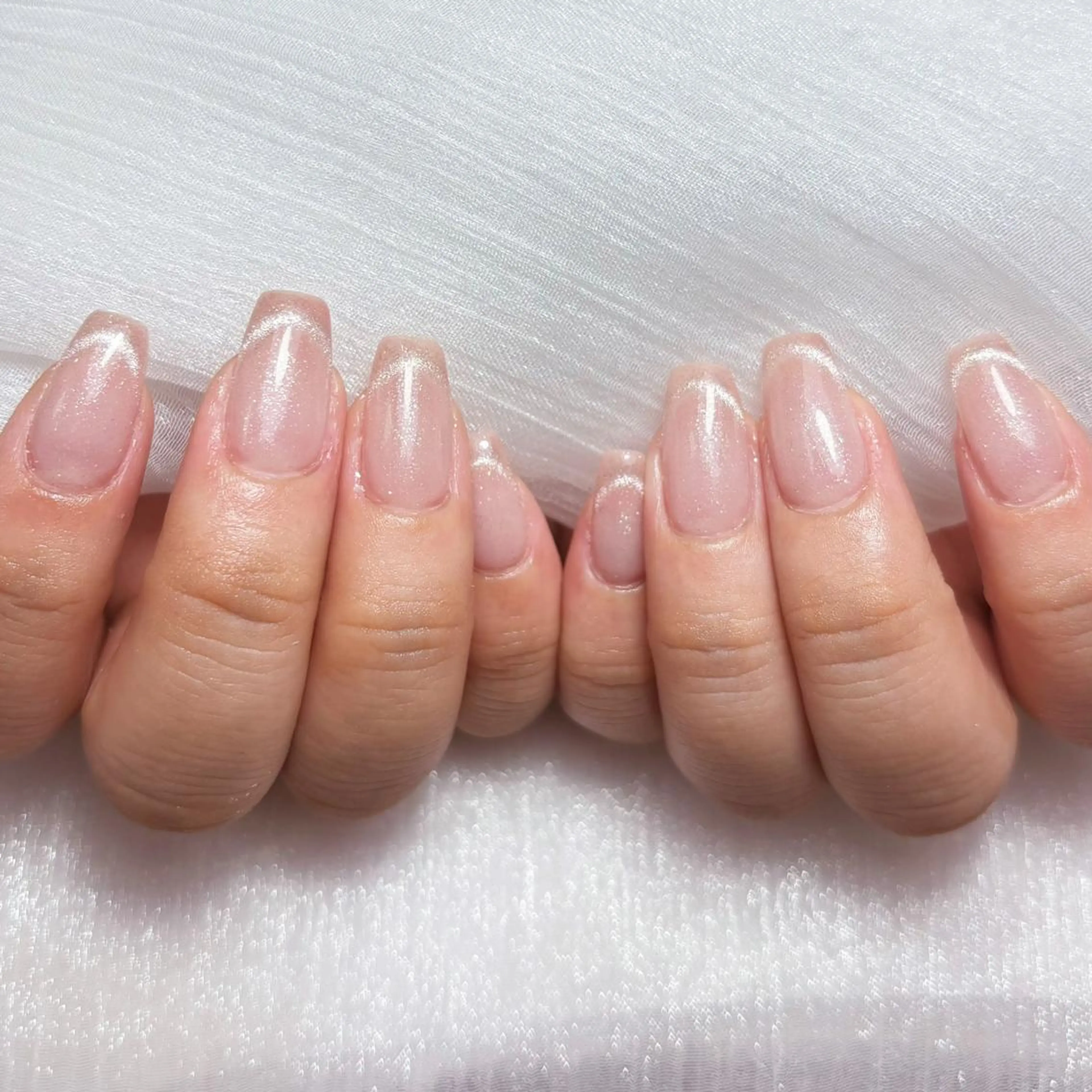 ネイル アートネイル オーロラネイル ガーリー キラキラネイル マグネットネイル ハンドネイル DIAMOND 💦のネイルデザイン