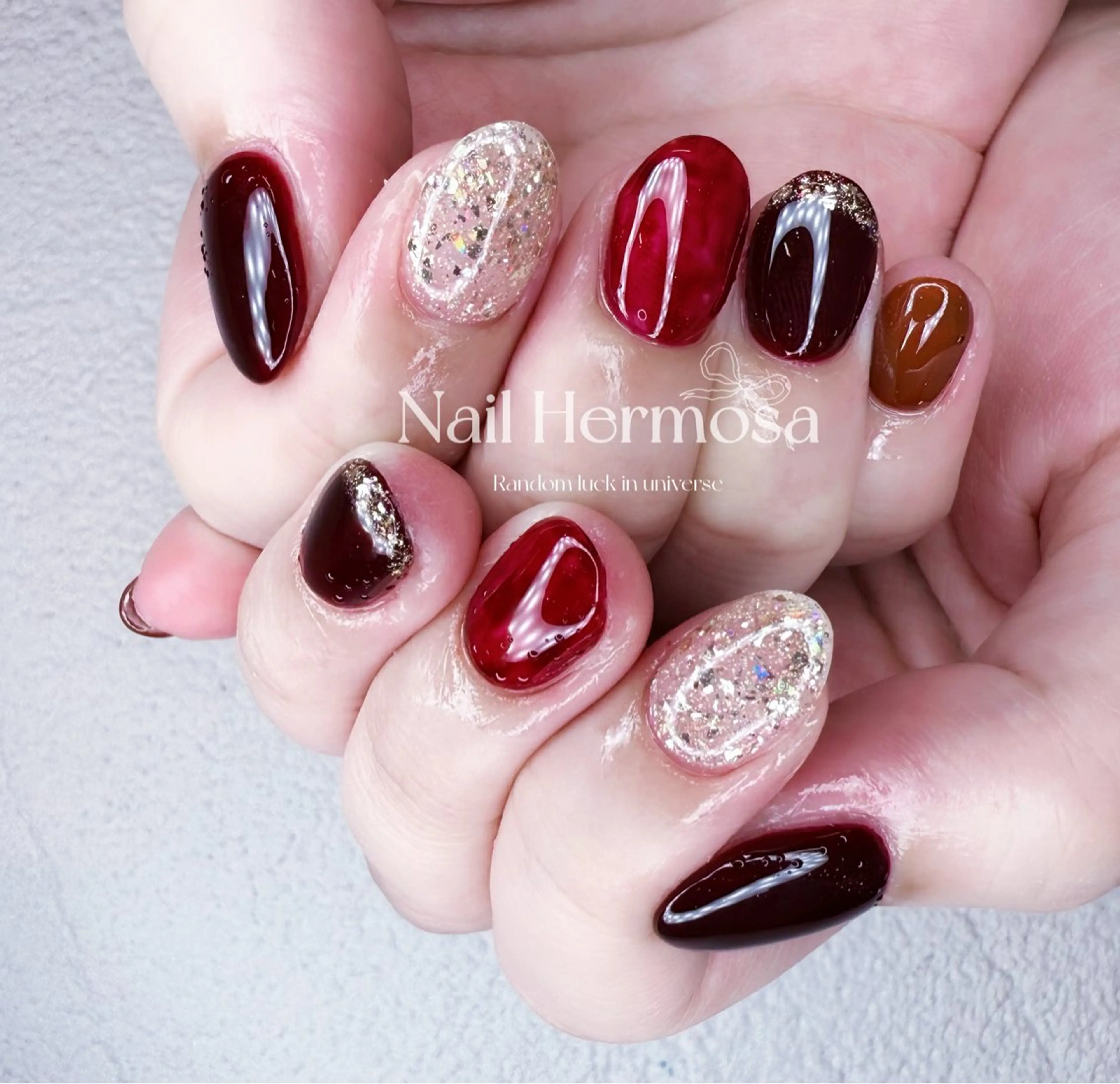 ネイル フラッシュネイル フットネイル ジェルネイル 韓国ネイル マグネットネイル ハンドネイル ネイル エルモサのネイルデザイン