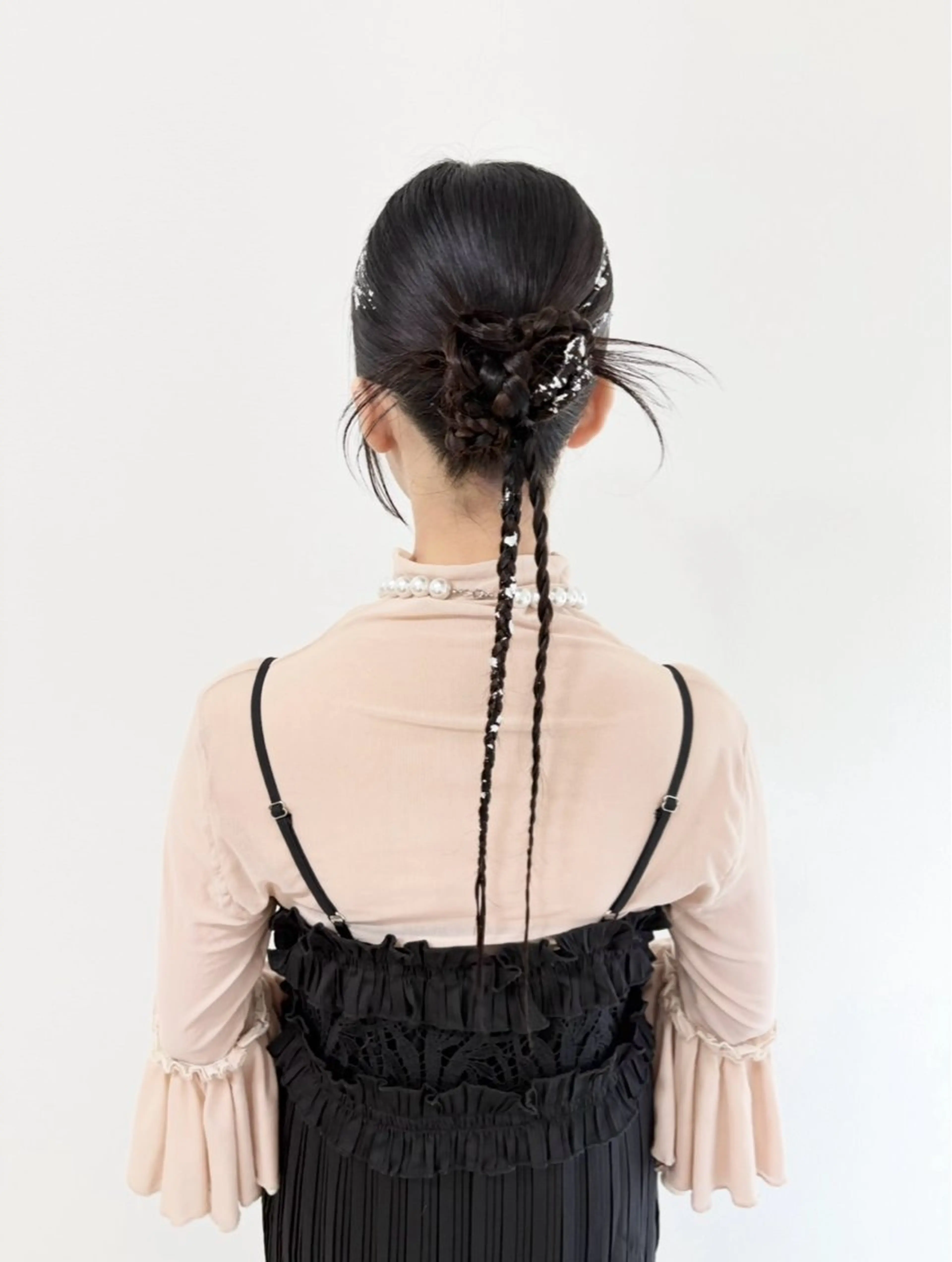 ロング ヘアアレンジ ヘアセット ヘアセットサロン /上坪愛美のヘアスタイル