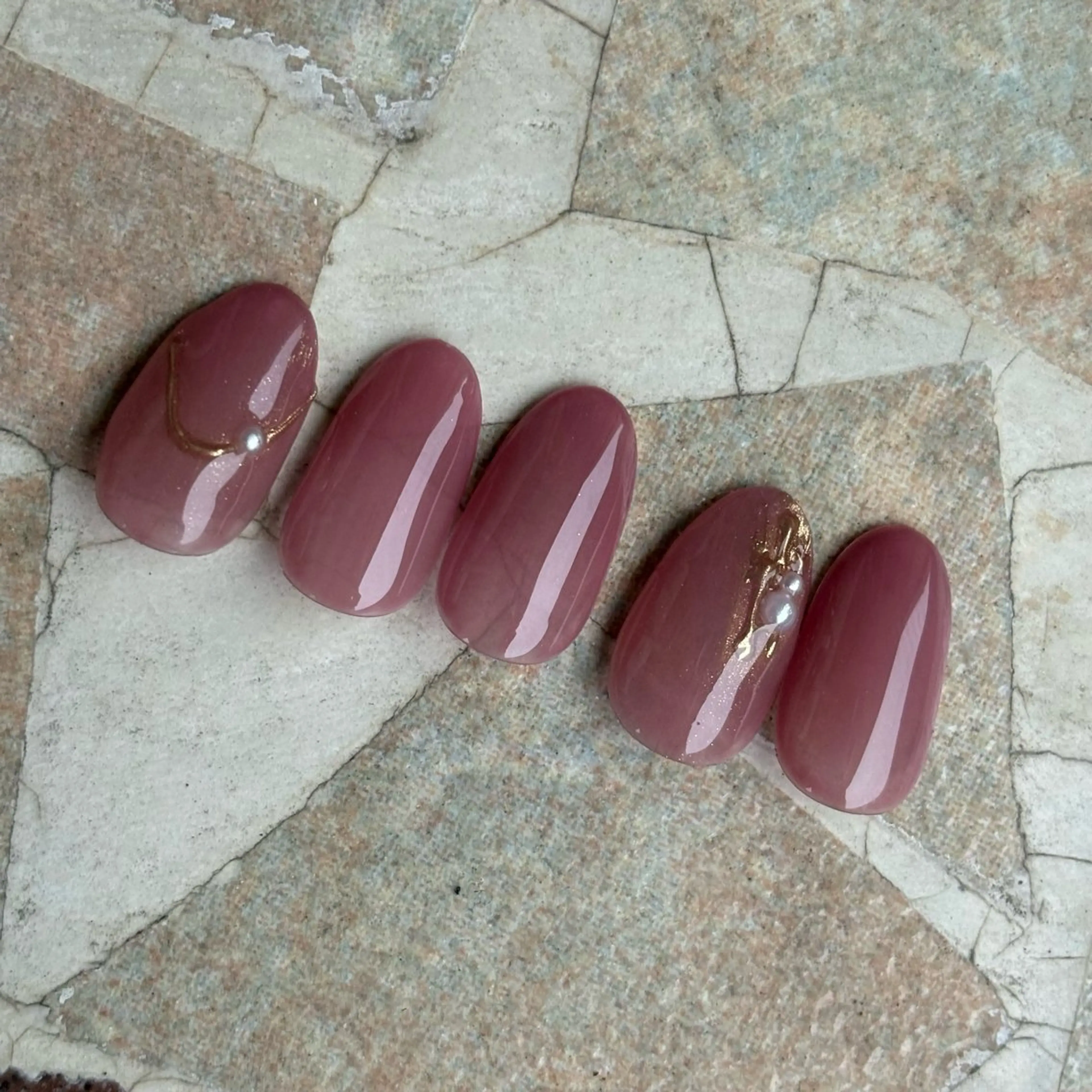 ネイル オフィスネイル ハンドネイル NEW WORLD所属・Ayu 🪐NEWWORLDのネイルデザイン