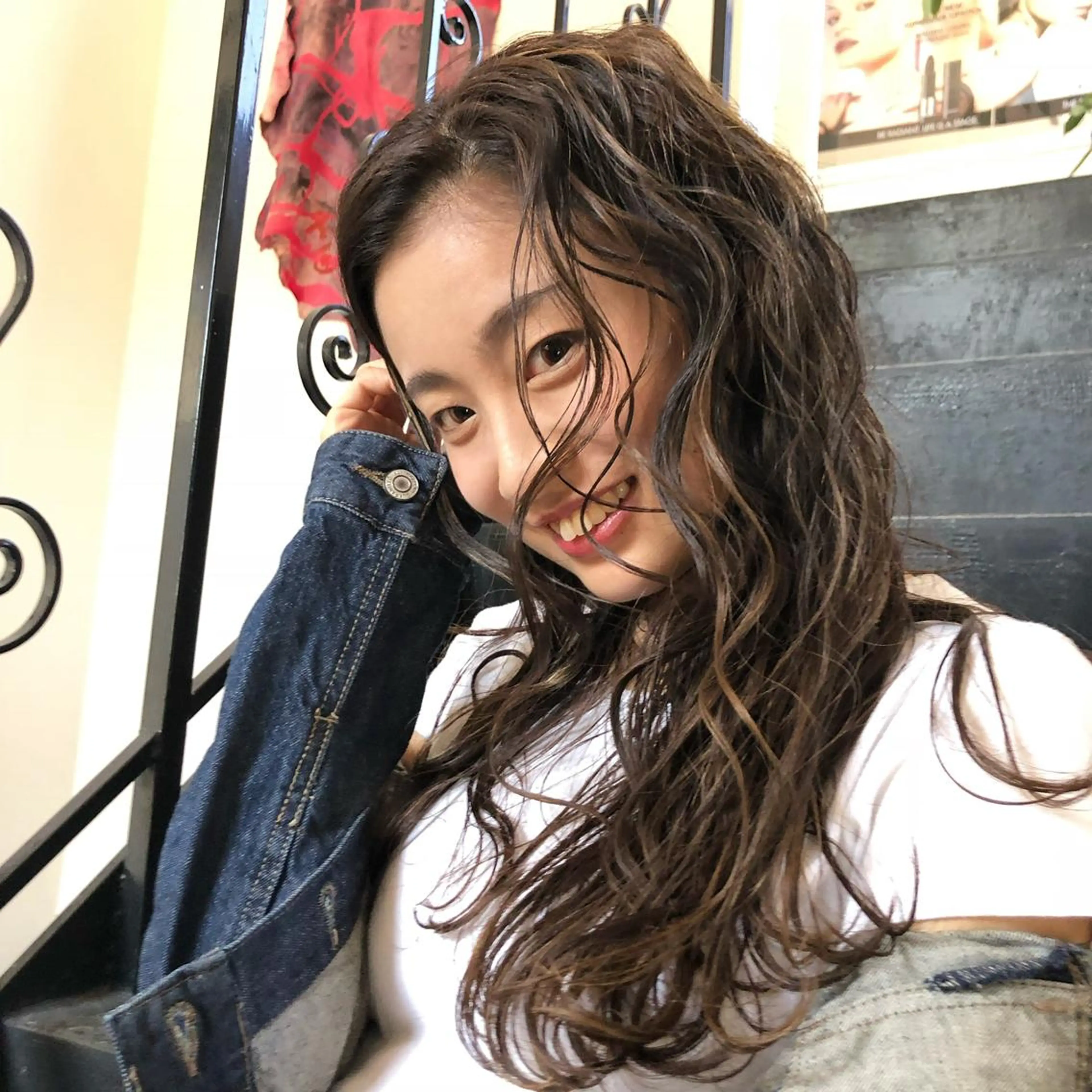 ロング カラー ハイライトカラー ハイライト actanoid etto所属・佐藤 香太のヘアスタイル