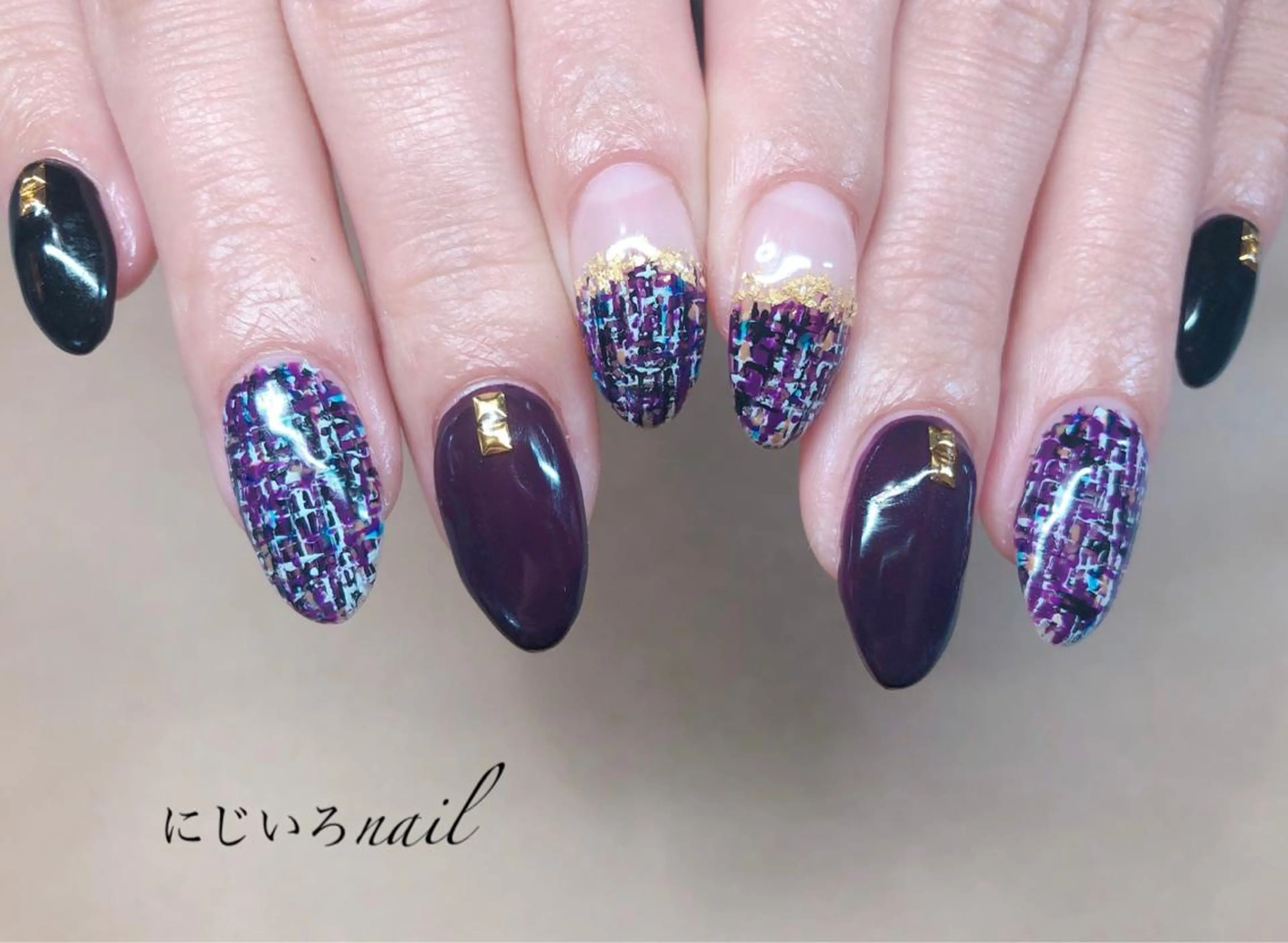 ネイル にじいろ nailのネイルデザイン