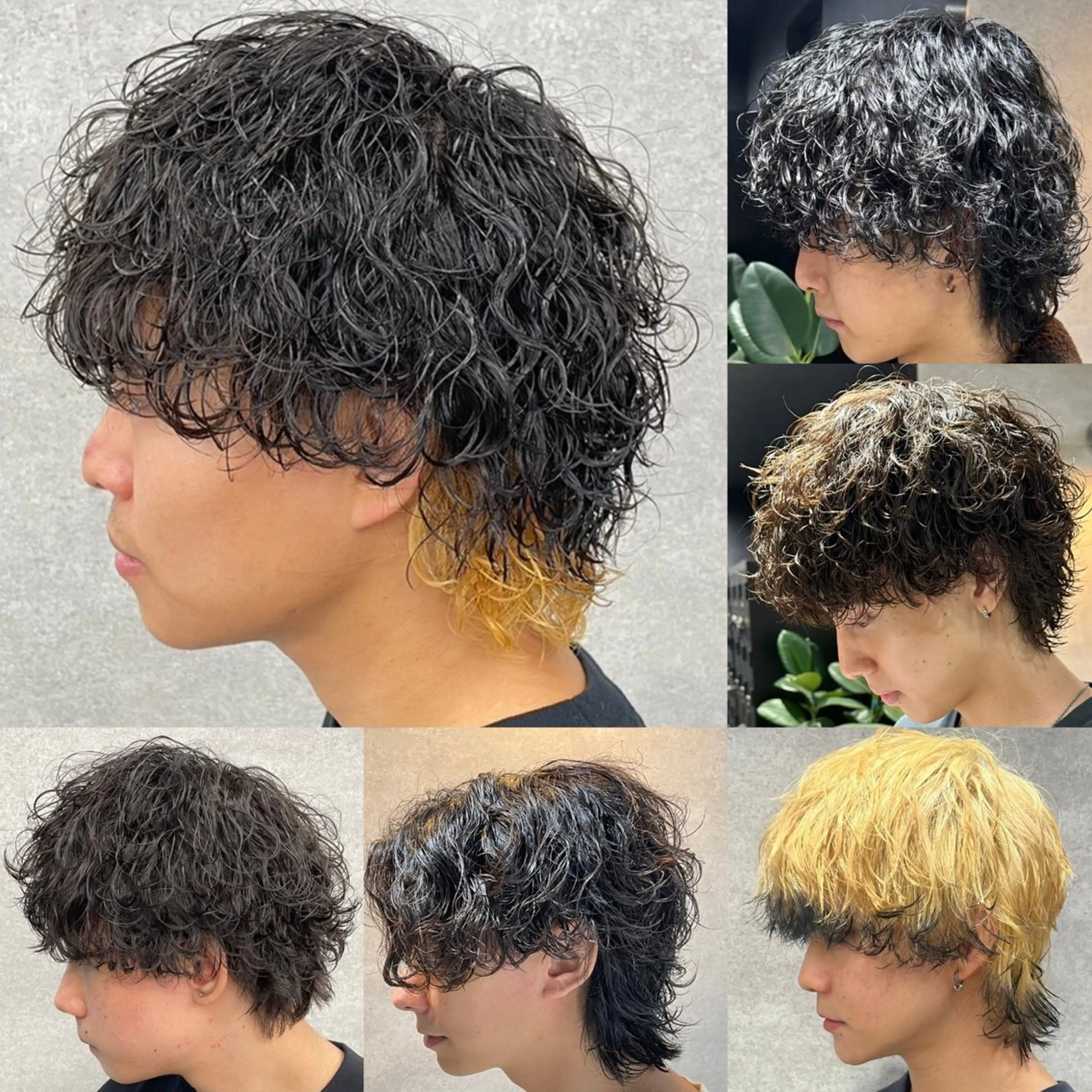 パーマ メンズ 渋谷サーフカール アメカジ美容師のヘアスタイル