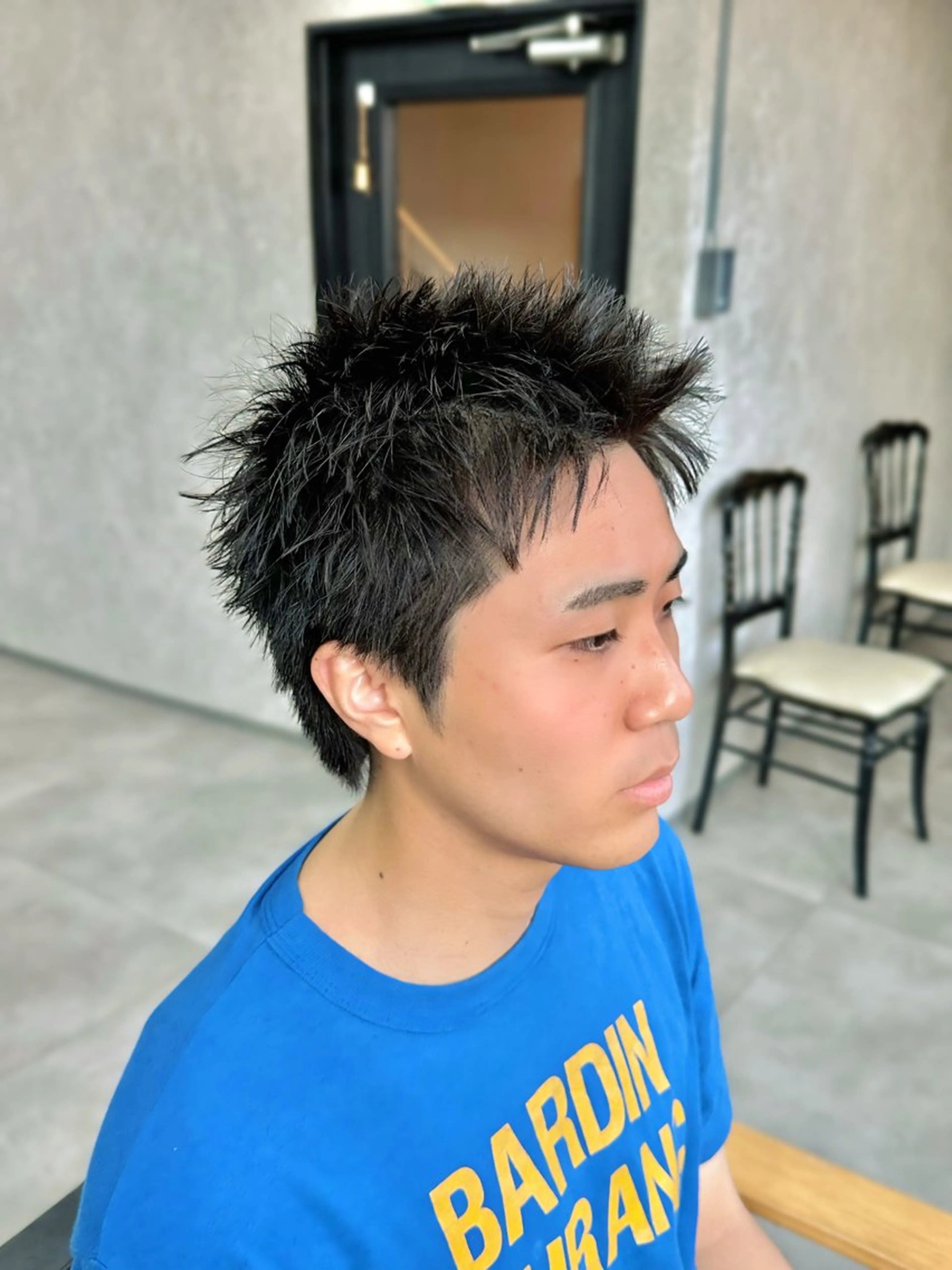 ショート メンズ スパイキーショート ショートヘア カット 【メンズ専門】中本 翔大のヘアスタイル