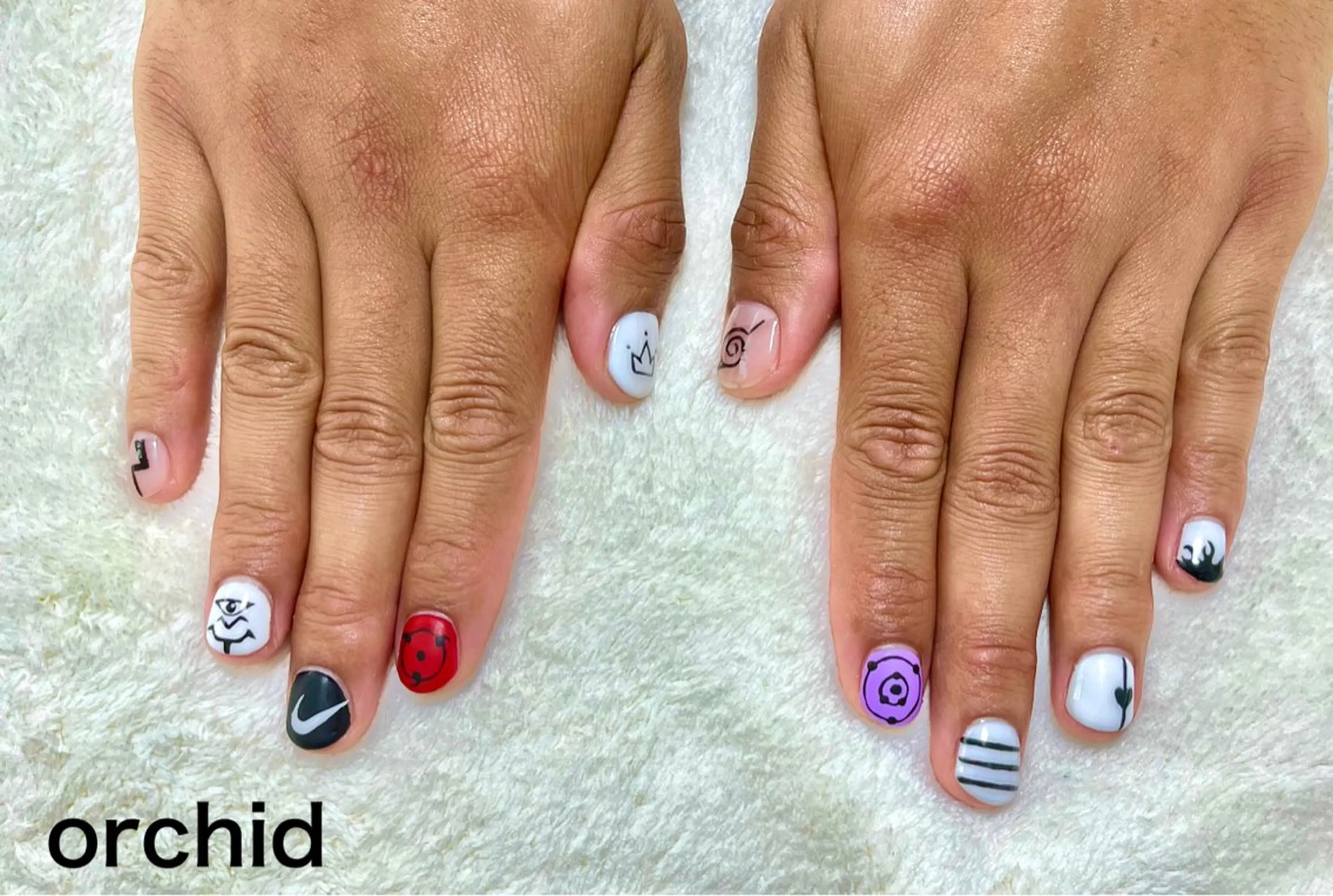 ネイル orchid ♡オーキッドのネイルデザイン