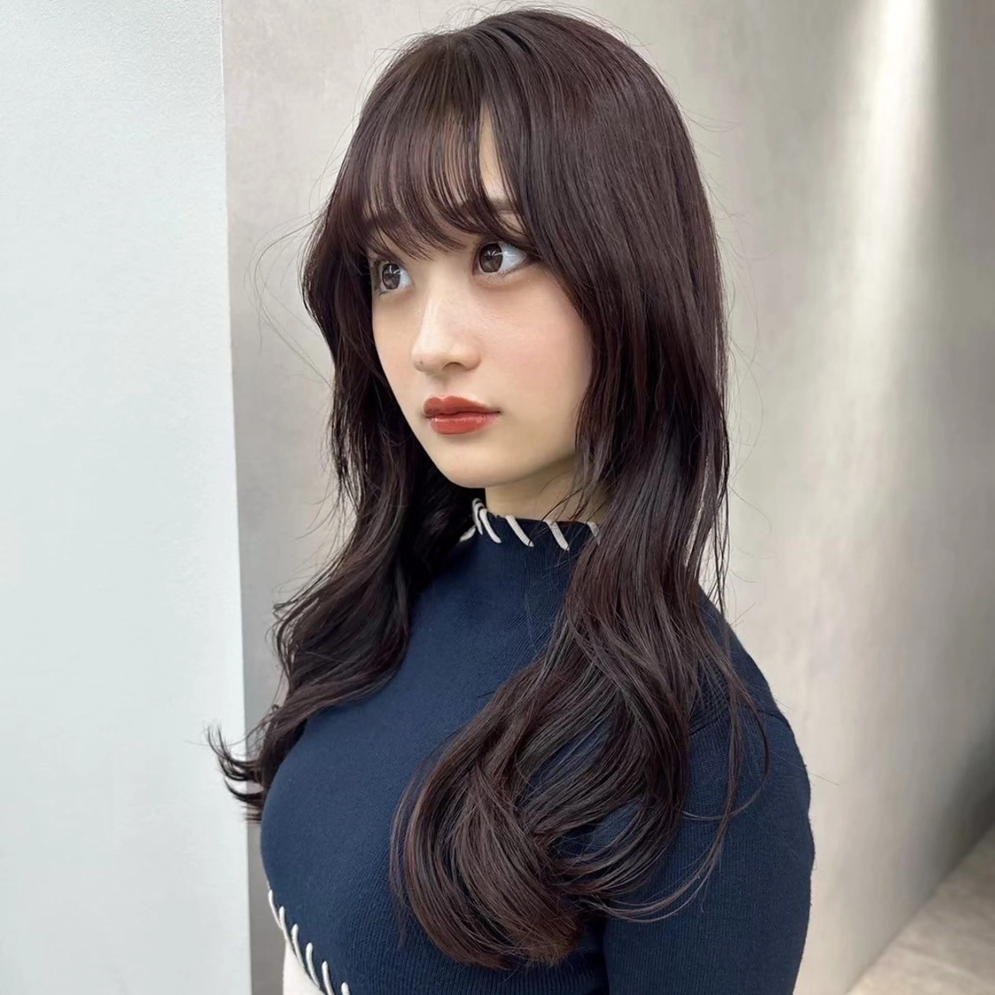 ロング カット ヘアカラー 縮毛矯正 トリートメント 池袋/似合わせ/縮毛 髪質改善【ugen】のヘアスタイル