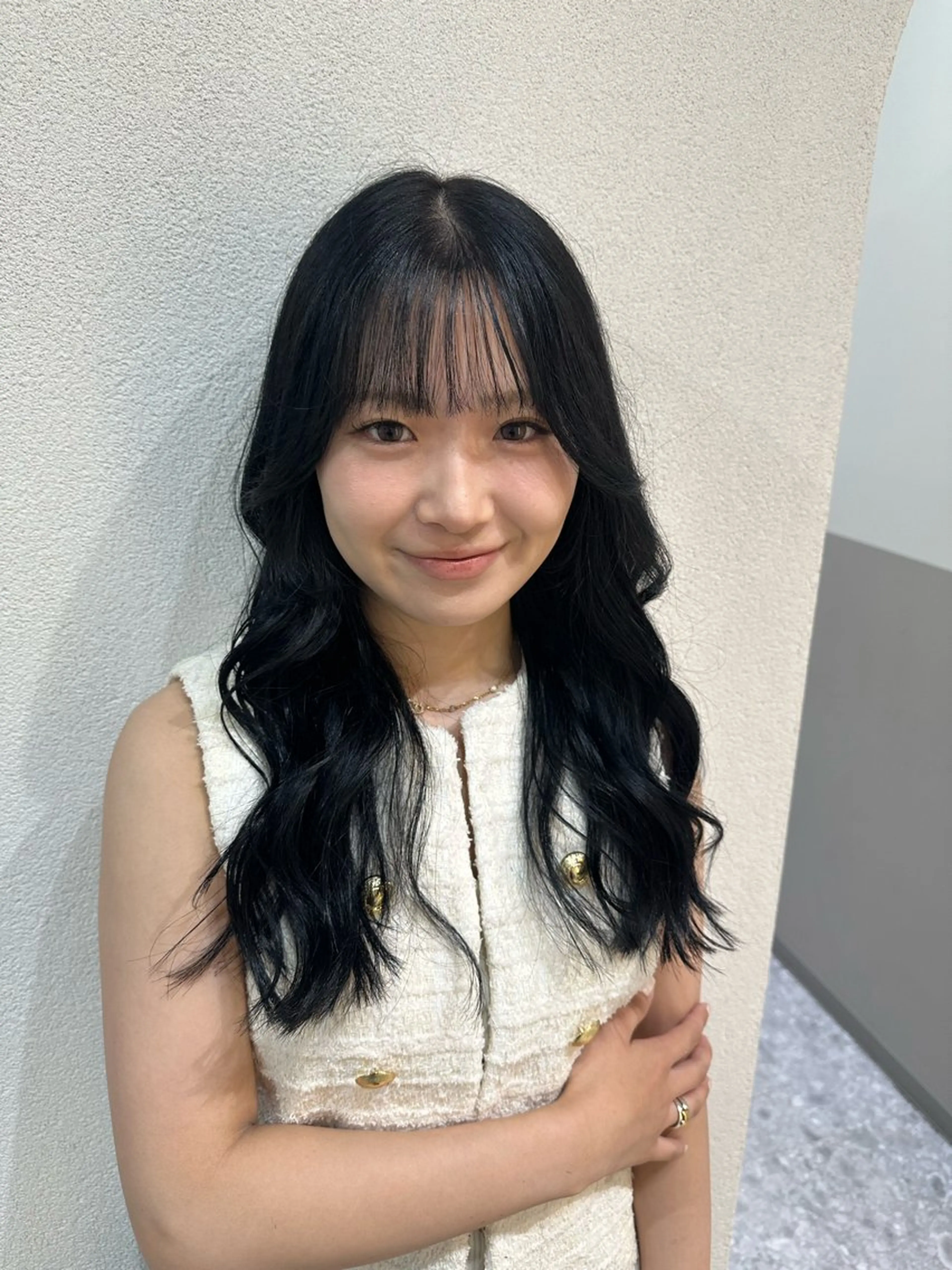 セミロング カラー ヘアカラー トリートメント 🪞個室サロン/韓国 艶髪/keito🪞のヘアスタイル