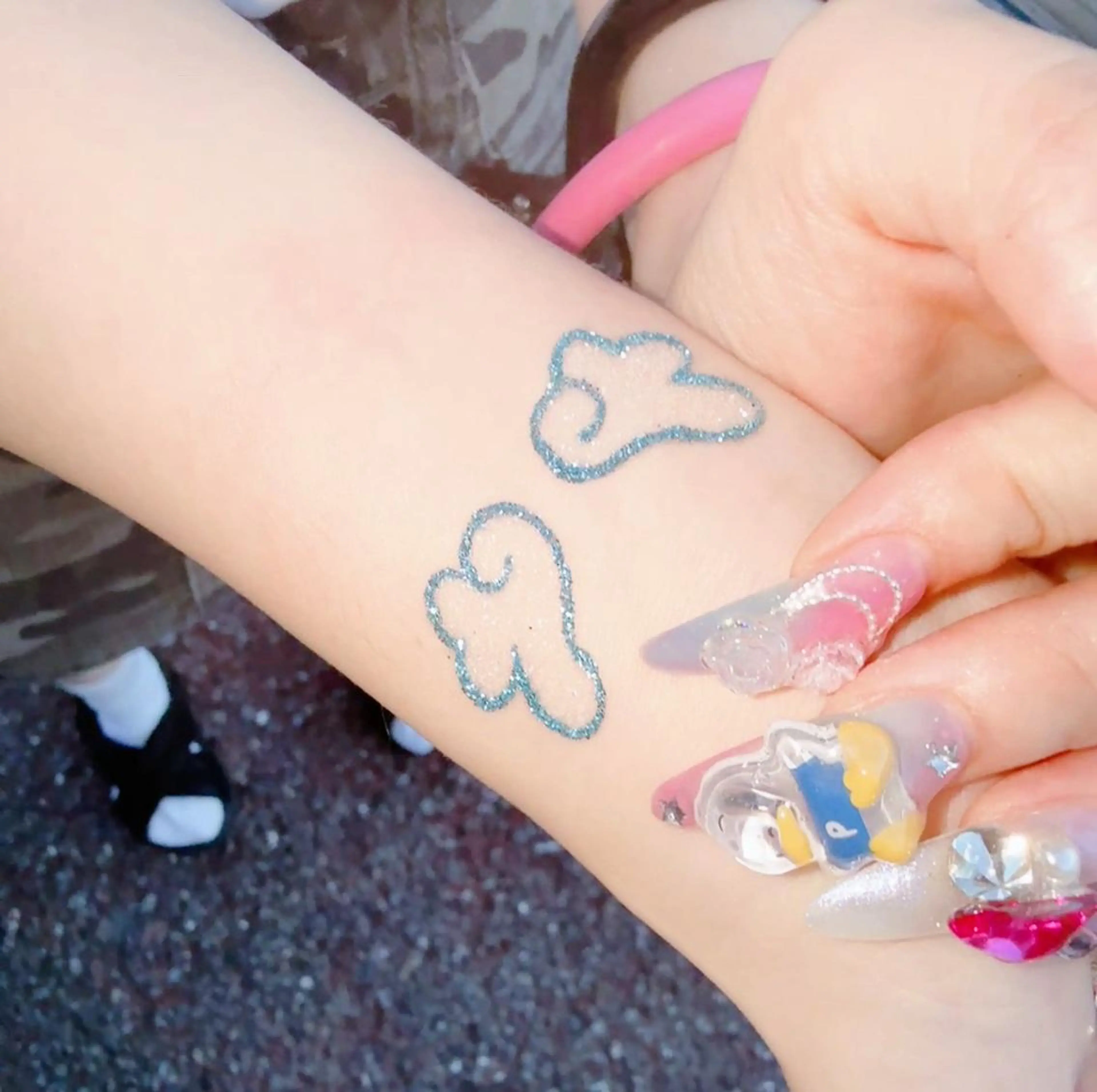 話題の「ボディジュエリー」Sサイズ＋2個◎素肌をおしゃれにアップデート！の写真