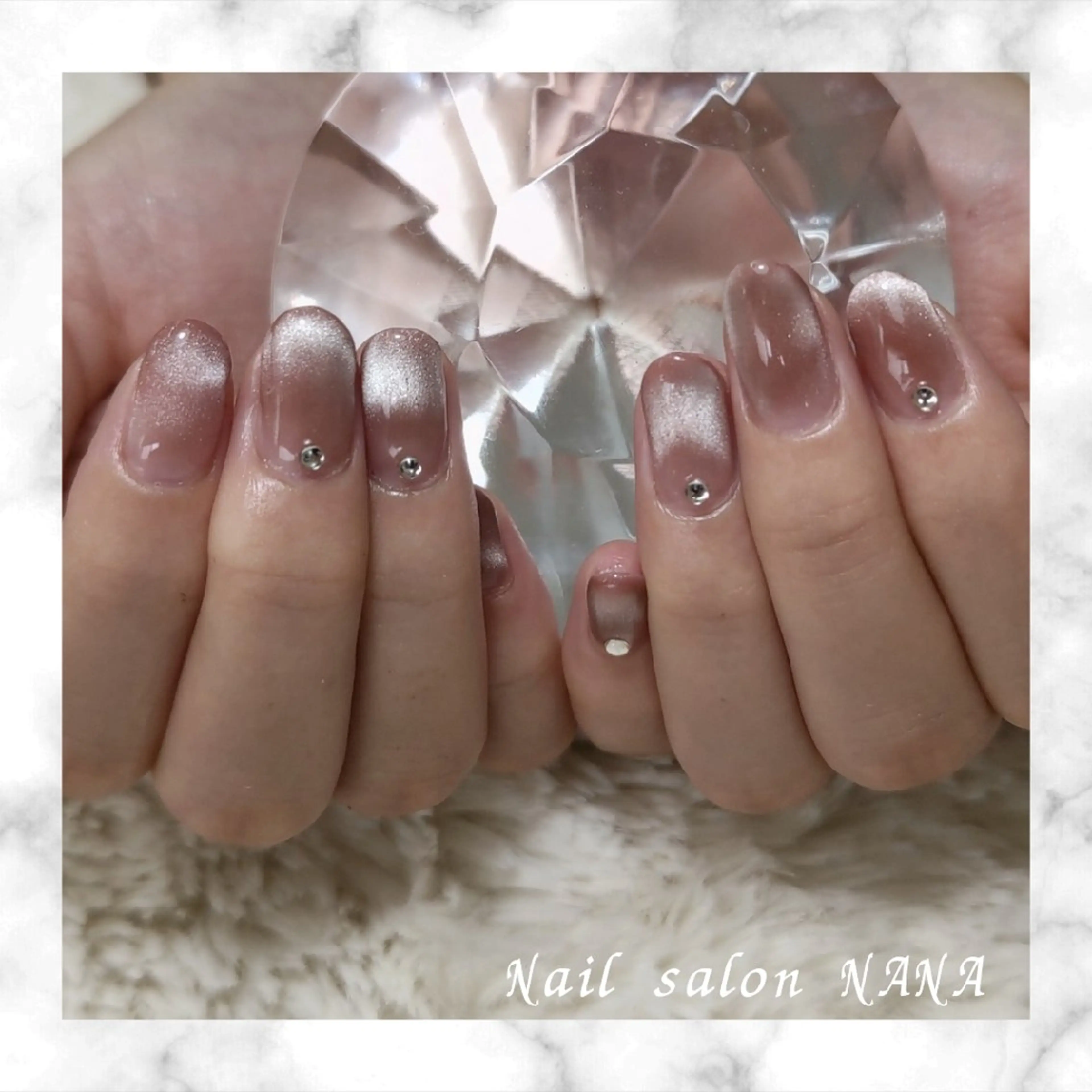 ネイル マグネットネイル ハンドネイル nail salon  nanaのネイルデザイン