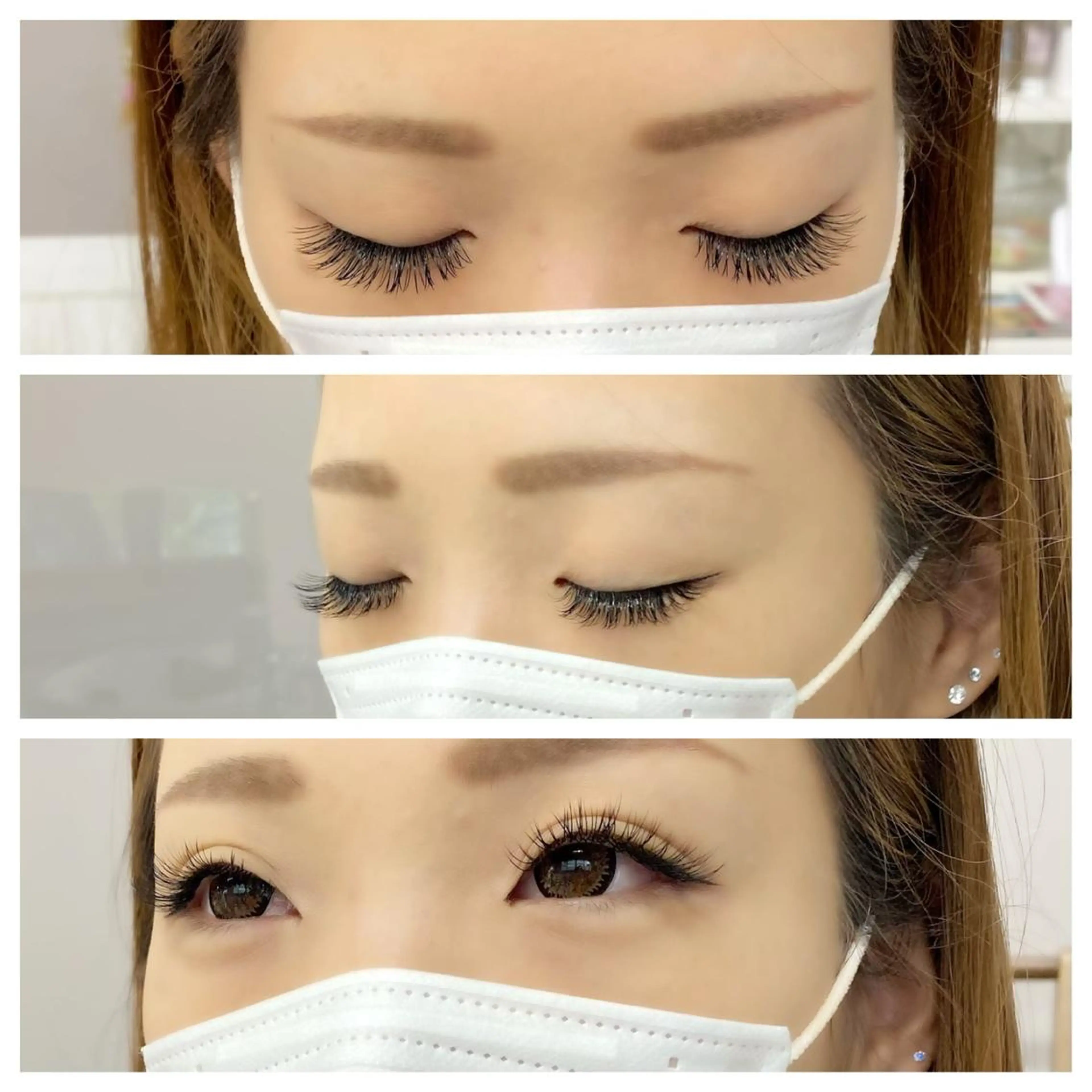 マツエク・マツパ 付け放題 Cカール キュート フラットラッシュ セクシー ma-pa所属・ma-pa eye＆hairのマツエク・マツパデザイン