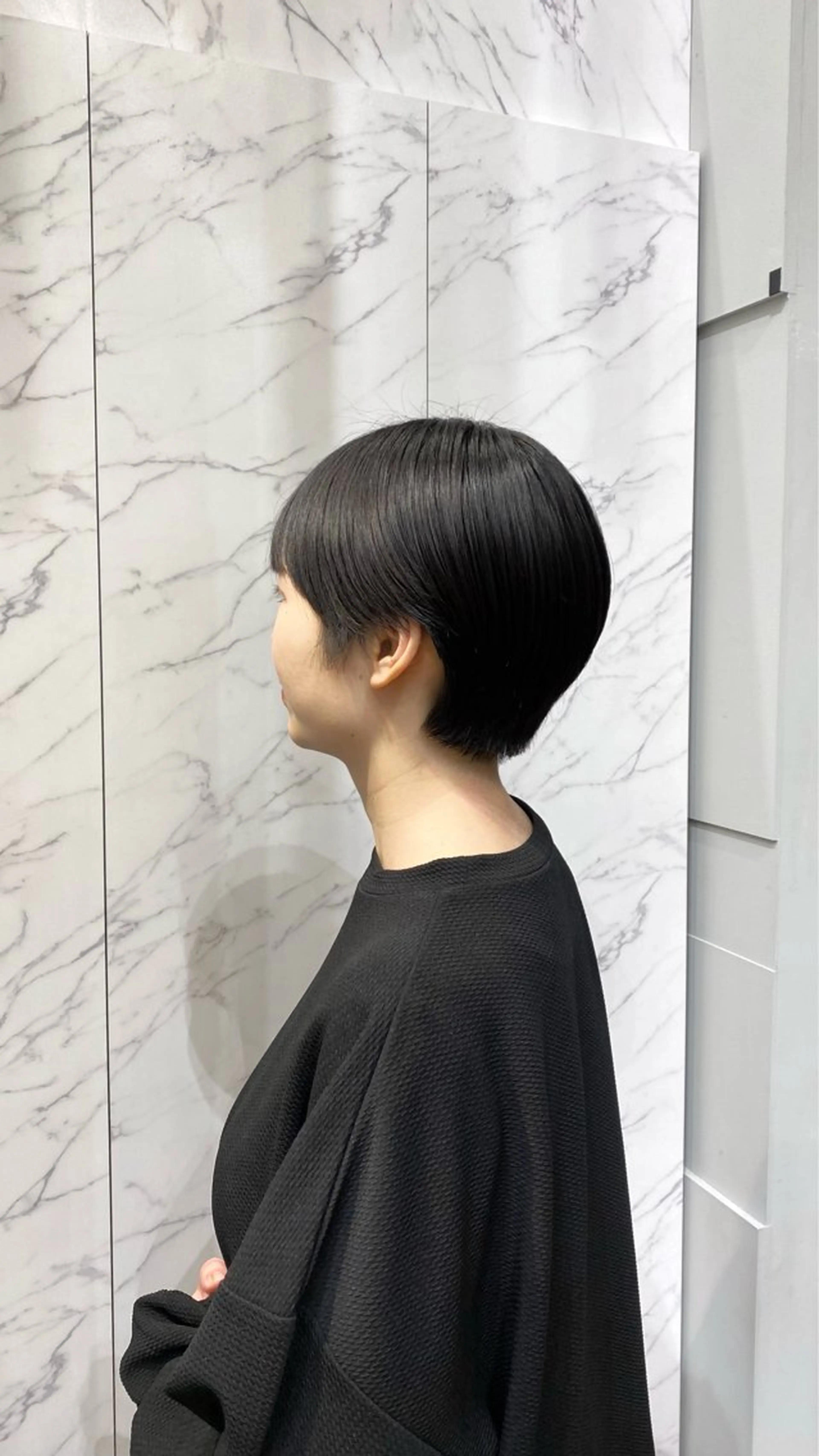 ショート マツザキ マナトのヘアスタイル