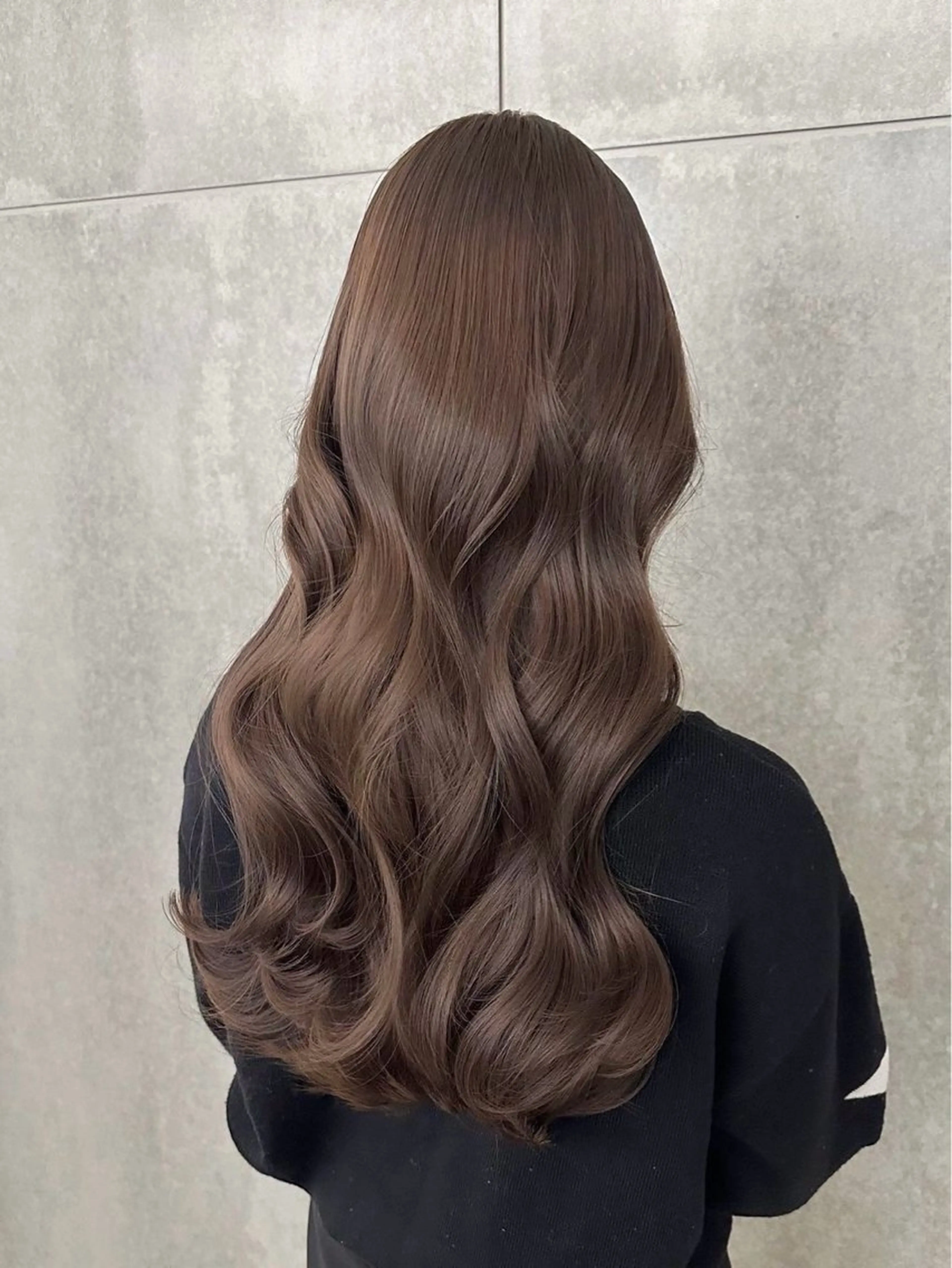 ロング カラー ブラウンカラー 透明感カラー モカブラウン トリートメント 髪質改善Acero. shoyaのヘアスタイル