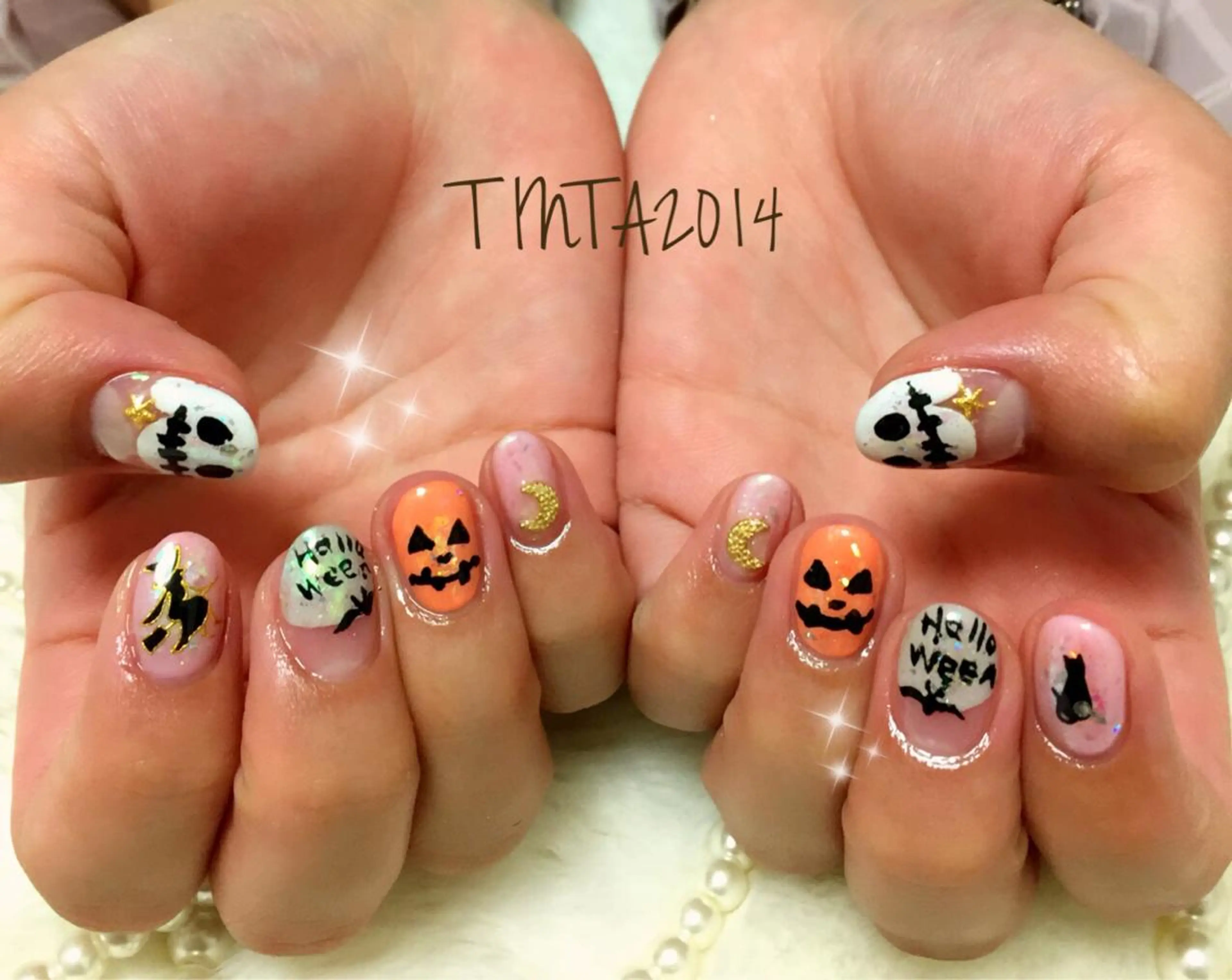 ネイル ハロウィン ネイルサロン ティンタ所属・馬場 典子のネイルデザイン