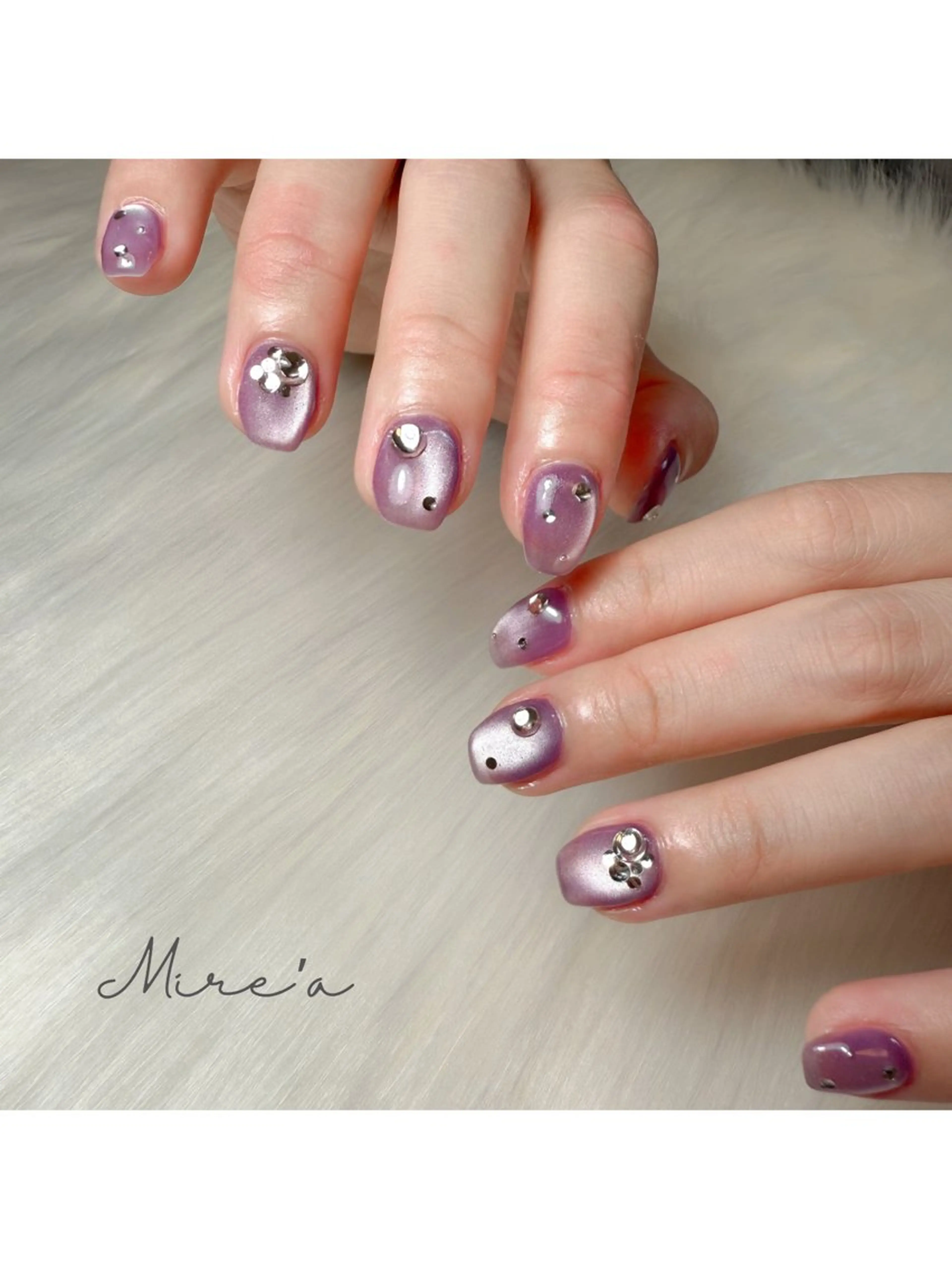 ネイル マグネットネイル Mire’a nail salon所属・Mire'a mikiのネイルデザイン