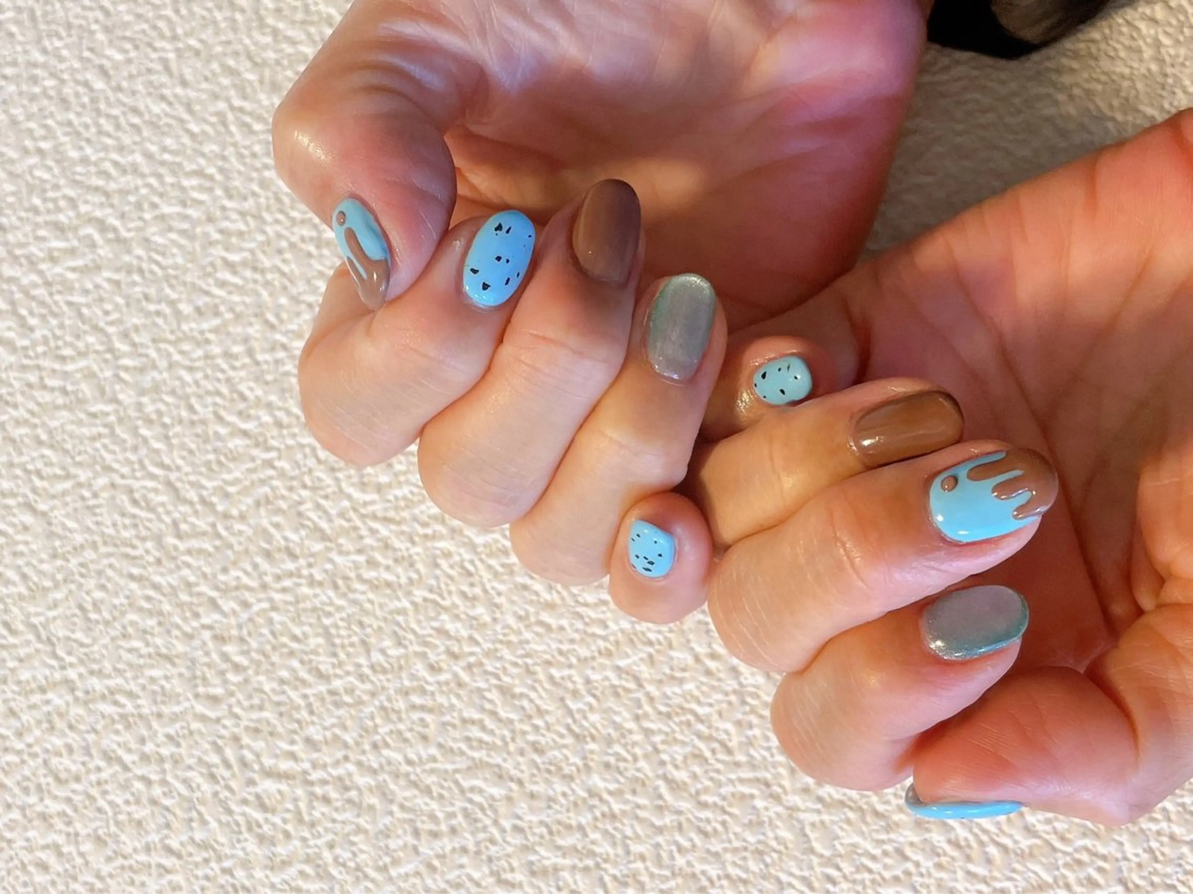 ネイル ジェルネイル 韓国ネイル パラジェル バレンタイン 冬ネイル kikinail 溝の口のネイルデザイン