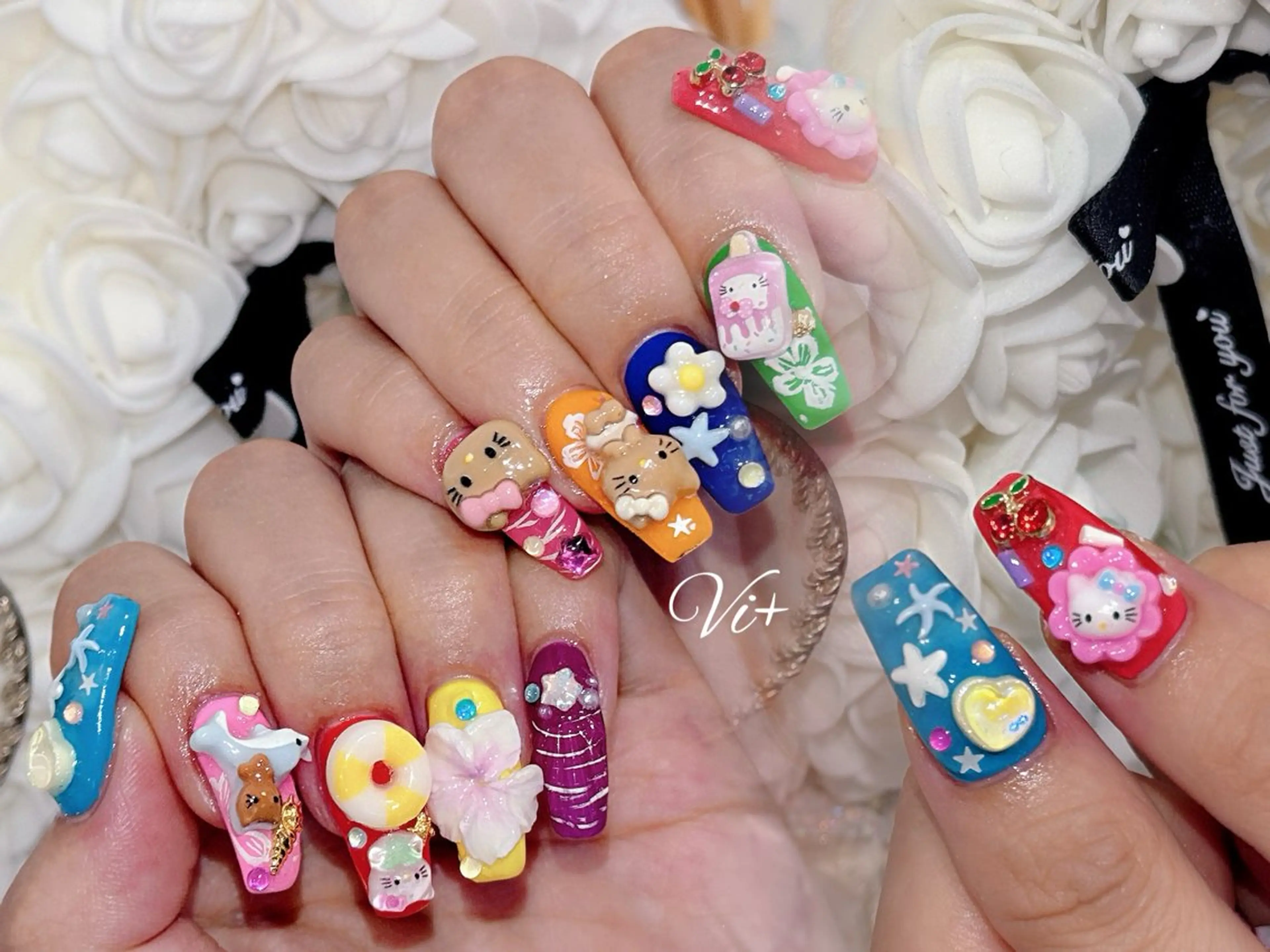 ネイル ハンドネイル ✨Nailsalon Vi+✨のネイルデザイン