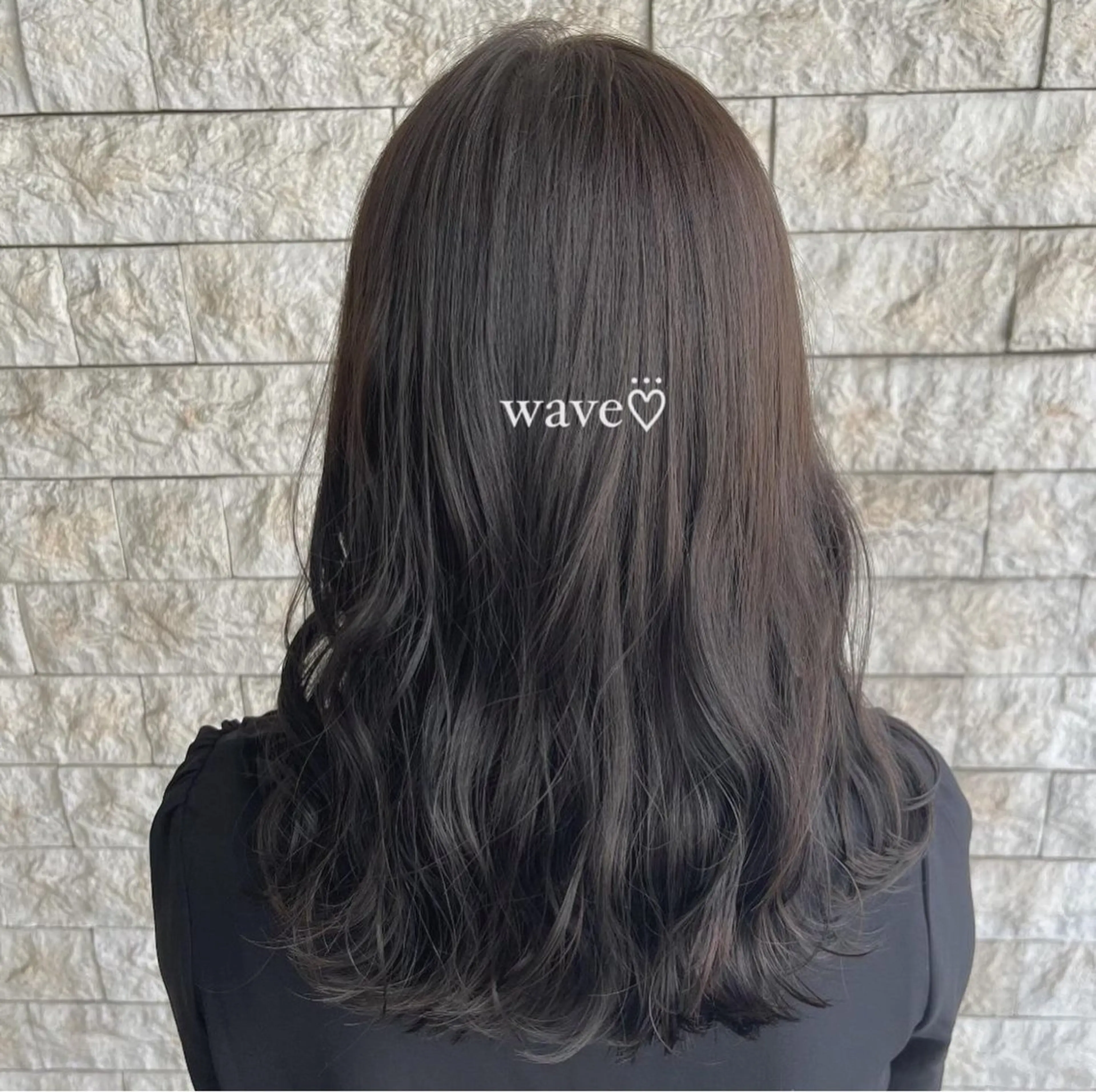 セミロング カット トリートメント 透明感カラー／ 艶感カラー／RAMUのヘアスタイル