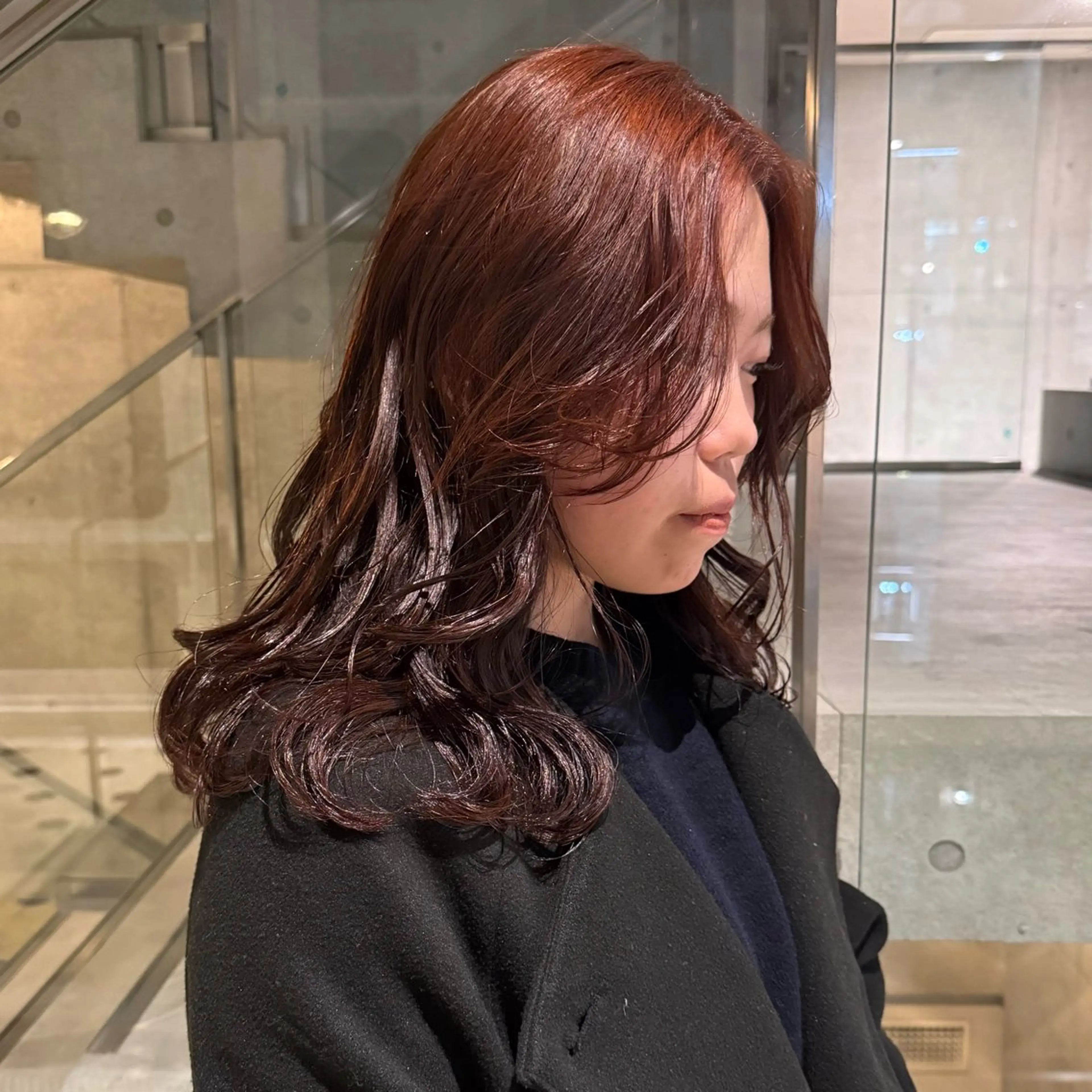 カラー RINA .のヘアスタイル