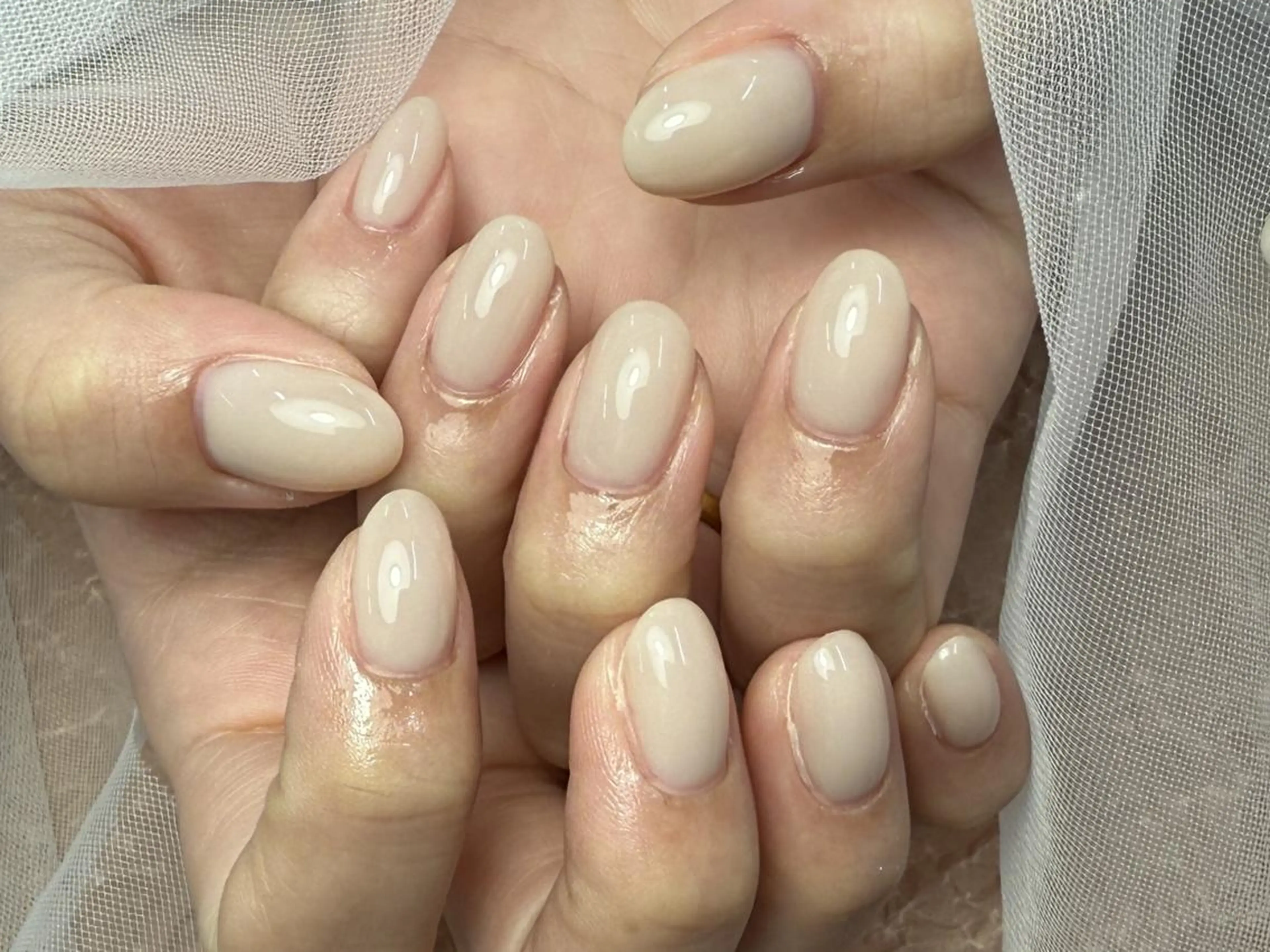 ネイル シンプルネイル ハンドネイル ToliyDeliy Nail Salonのネイルデザイン