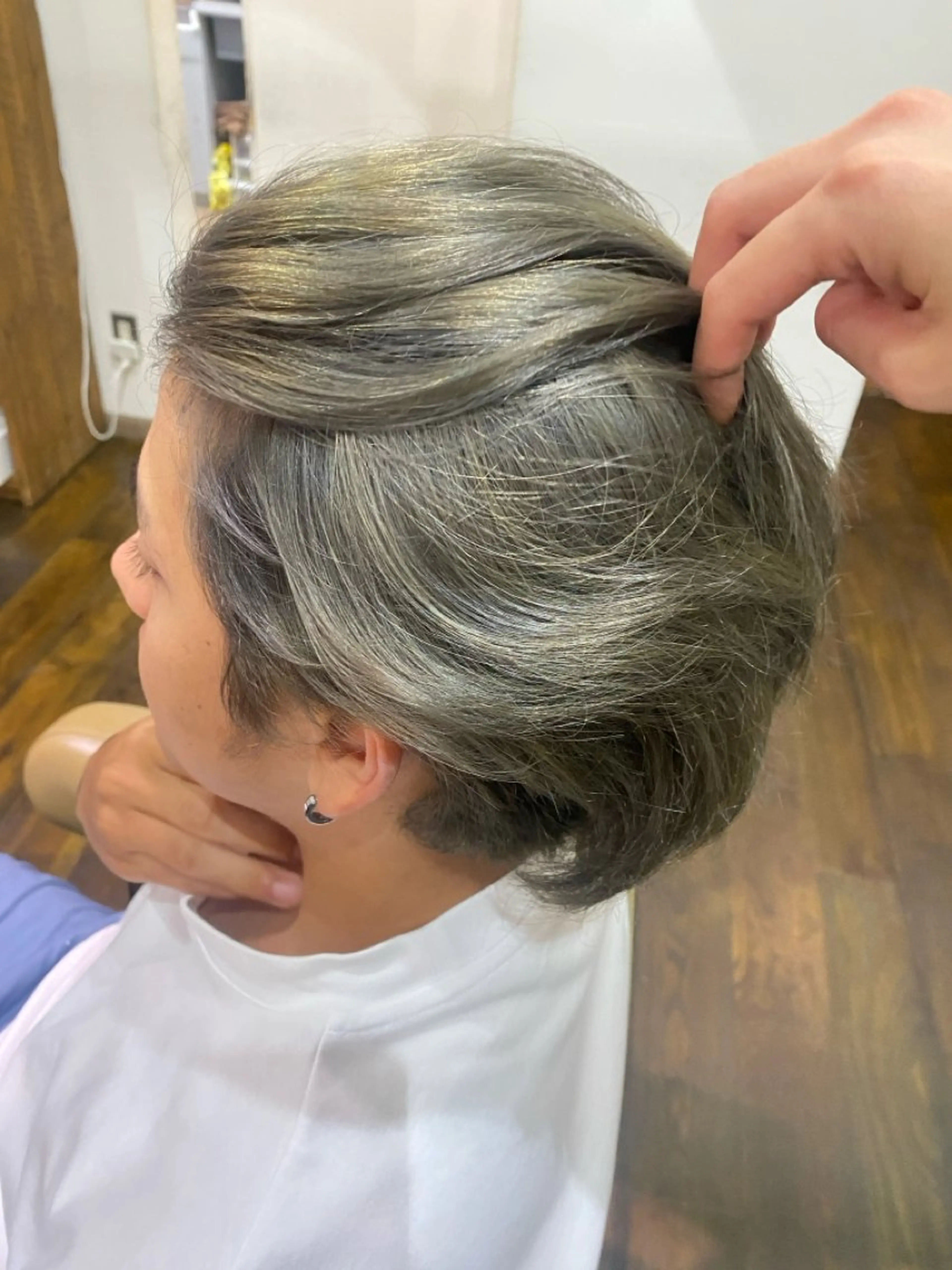 カラー ヘアカラー 富田 華代のヘアスタイル