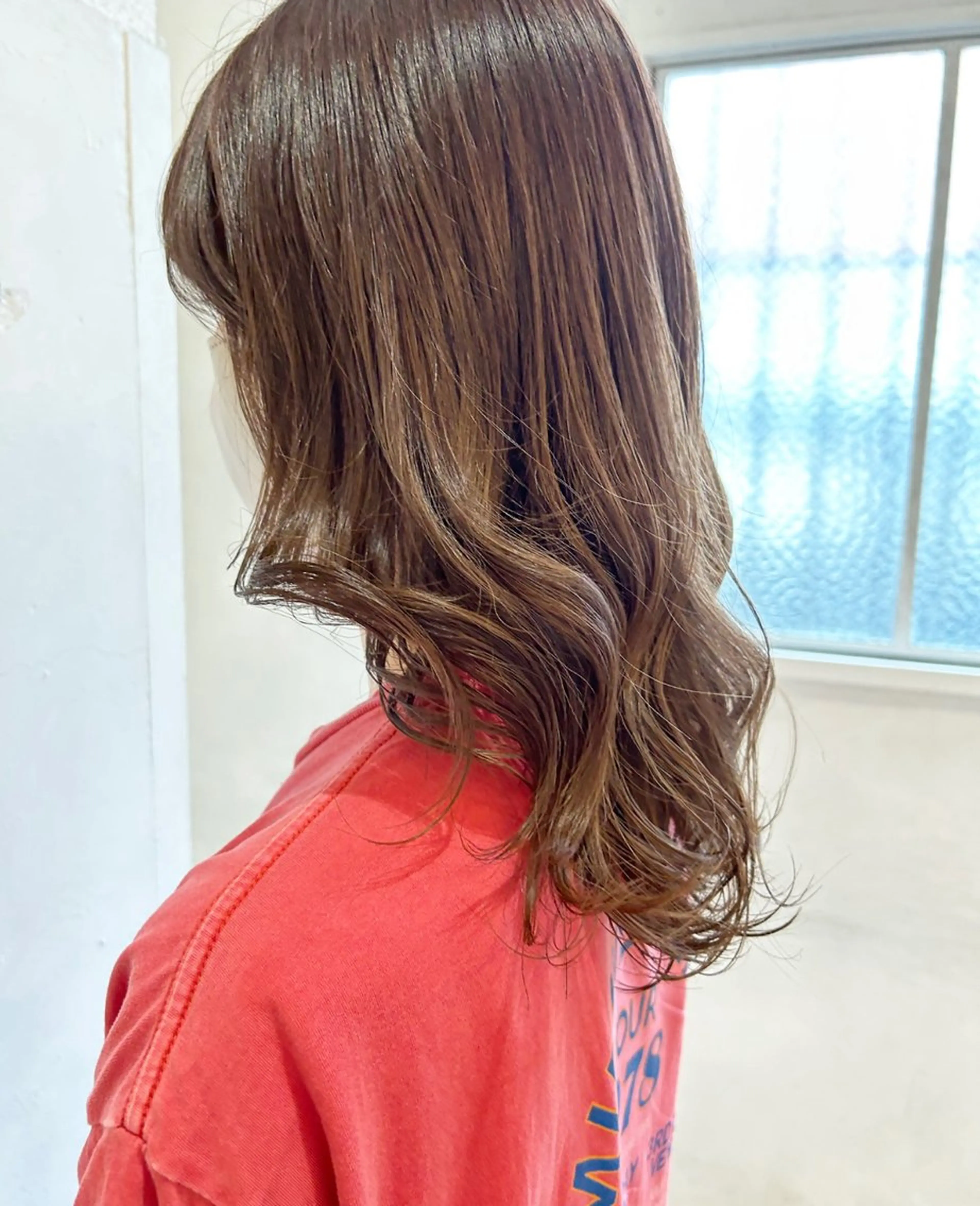 🧚🏻‍♀️🩷期間限定価格🧚🏻‍♀️🩷透明感ワンカラー＋前髪カット🫶の写真