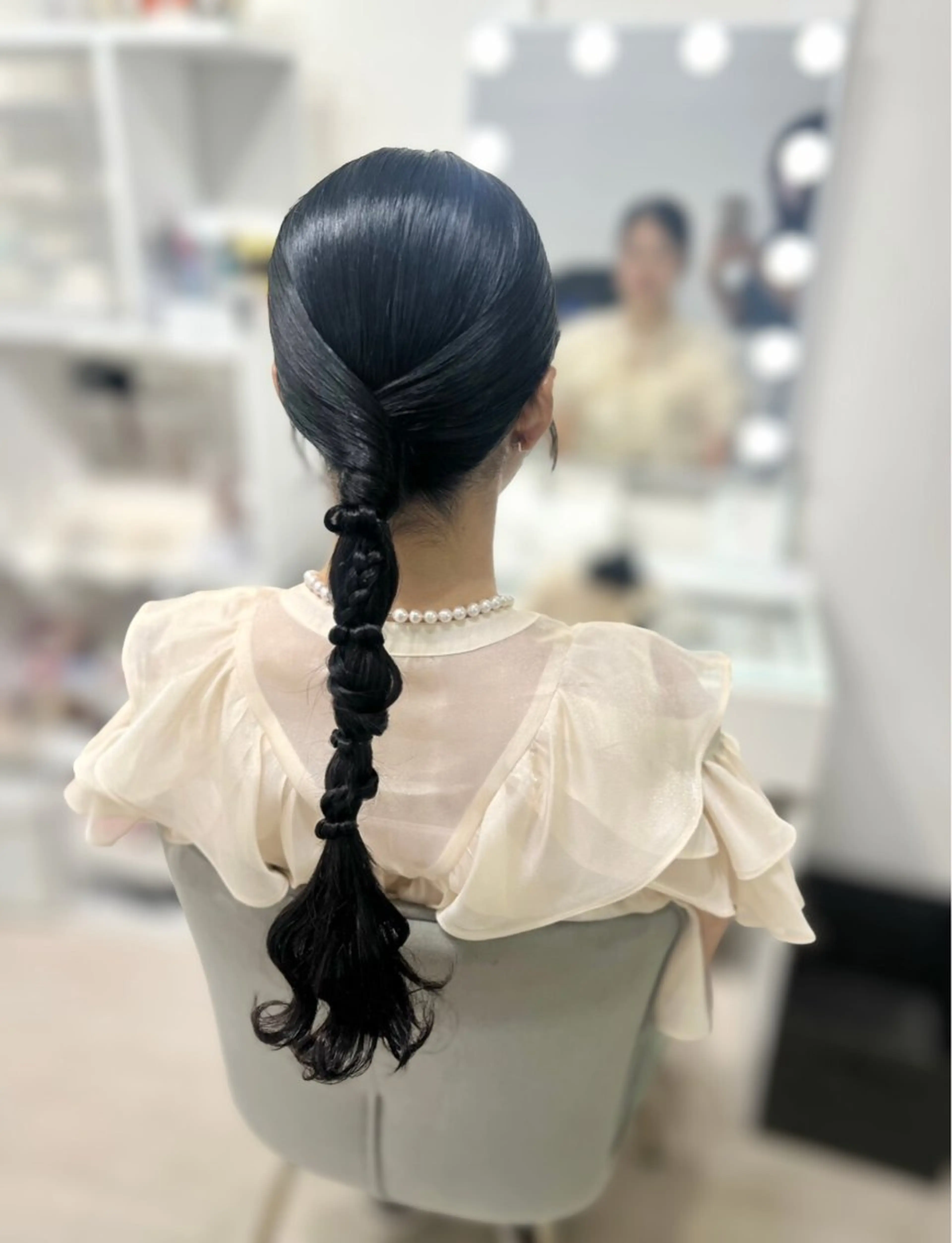 ロング ヘアセット ヘアセット/金山 佐野 妃都美のヘアスタイル