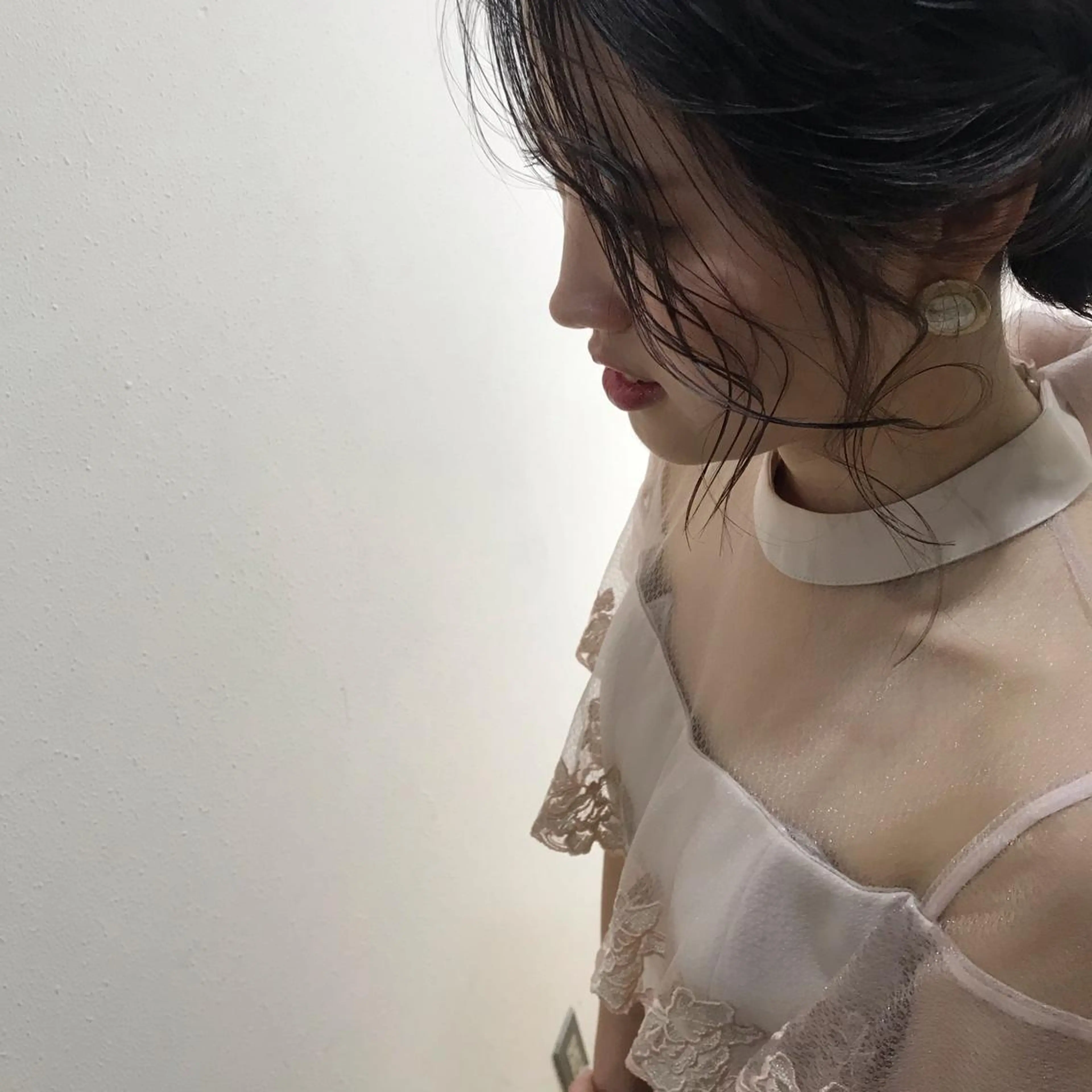 セミロング 韓国 / 中国ヘア 🦋Noniのヘアスタイル