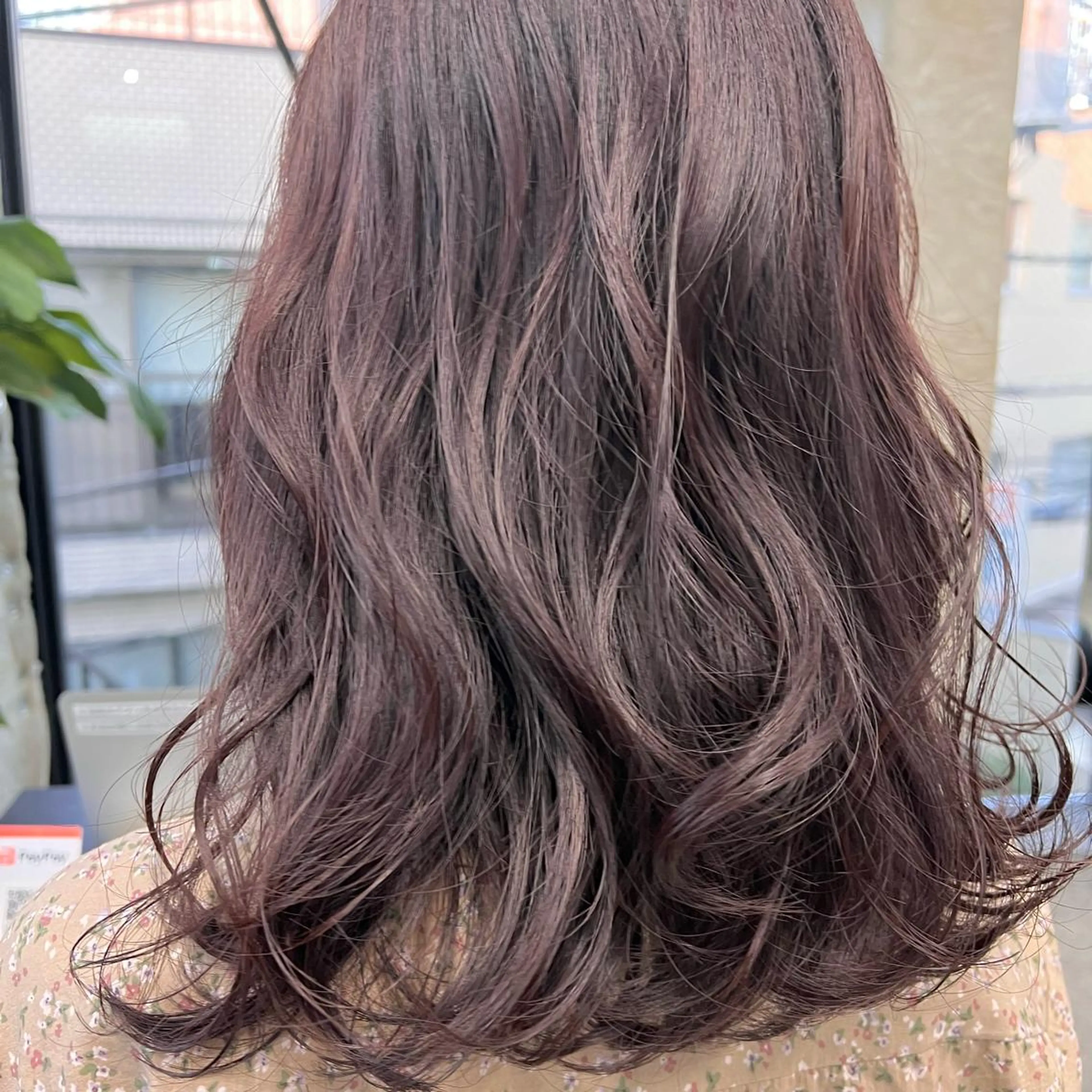 セミロング カット ヘアカラー トリートメント ♡HARUKA/縮毛 /髪質改善/BOBのヘアスタイル