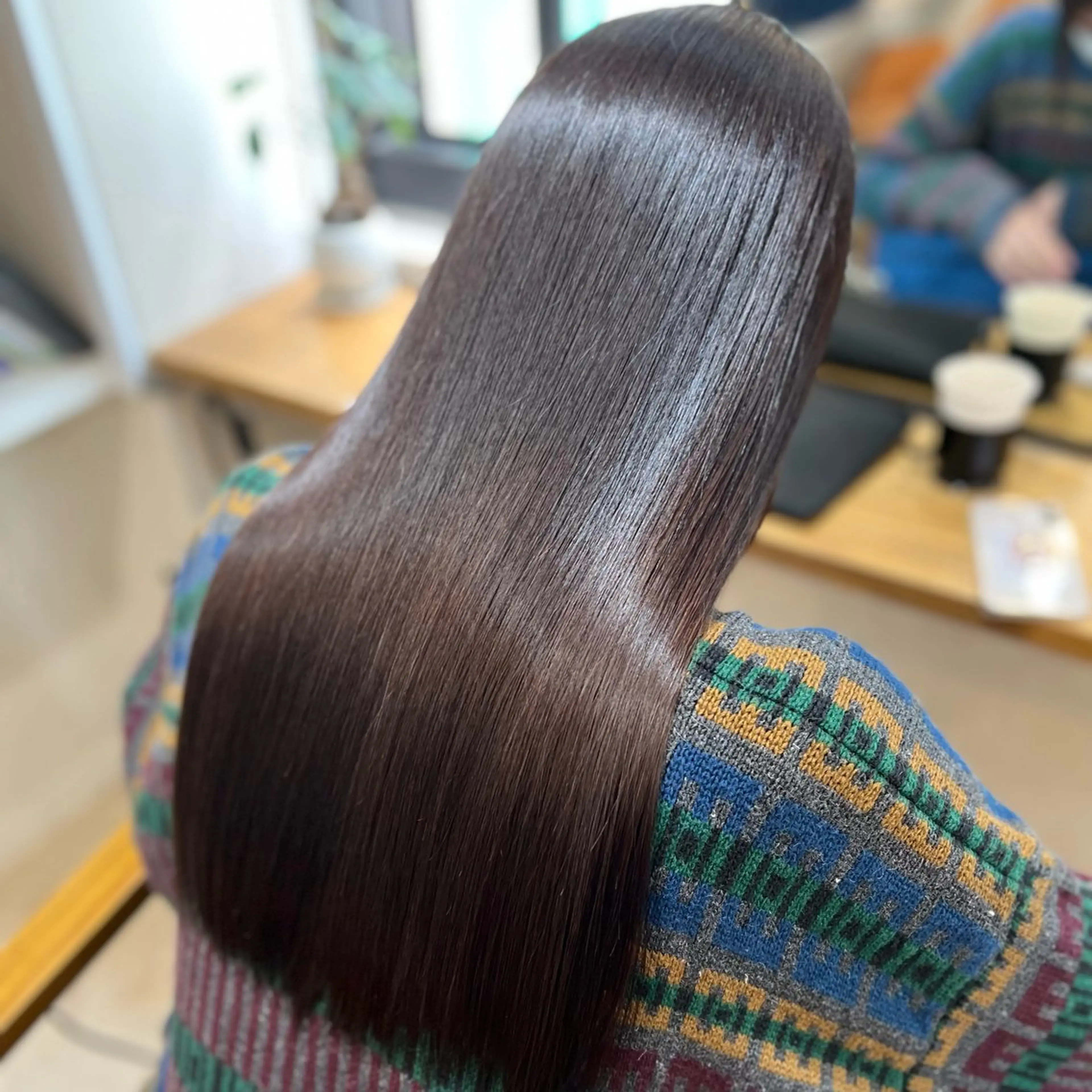 ロング 縮毛矯正 髪質改善🎀カノンのヘアスタイル