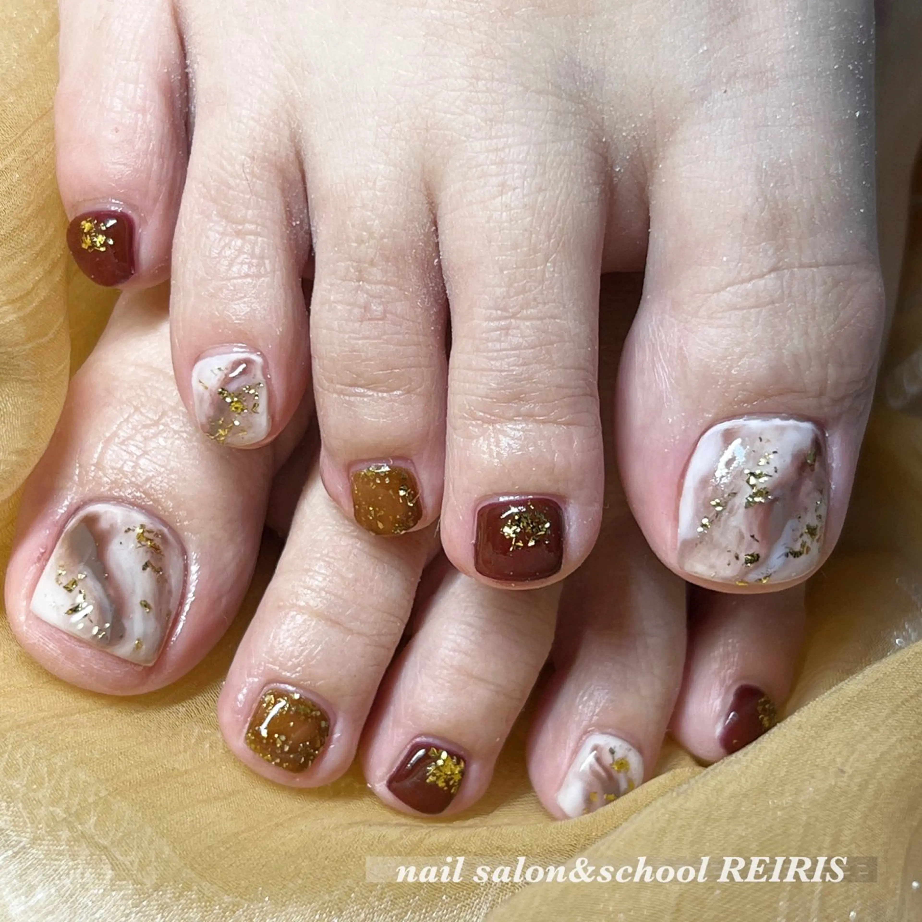 ネイル フットネイル Nail salon REIRISのネイルデザイン