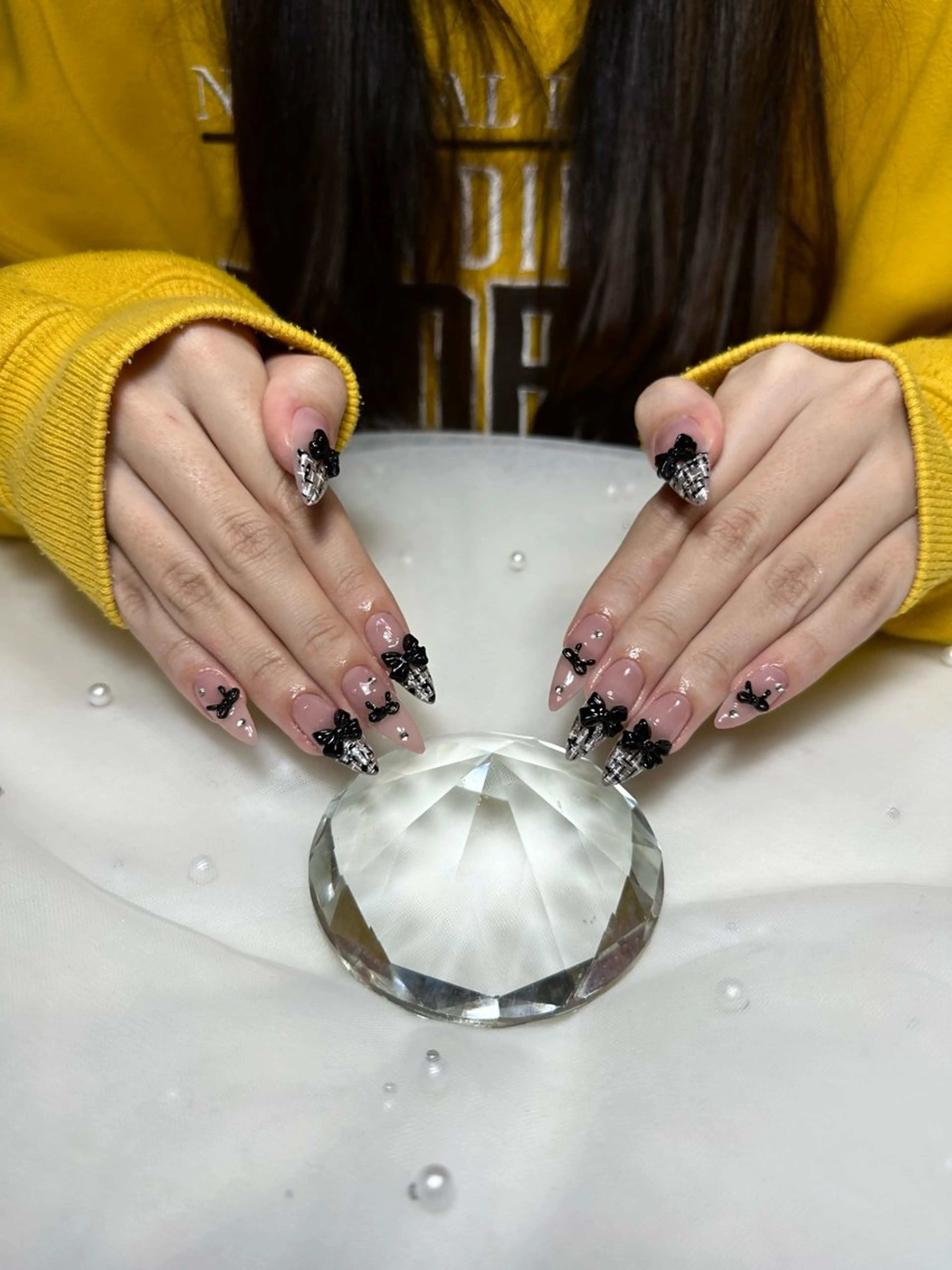 ネイル ツイードネイル ハンドネイル pikarin._.nails所属・pikarin nailsのネイルデザイン