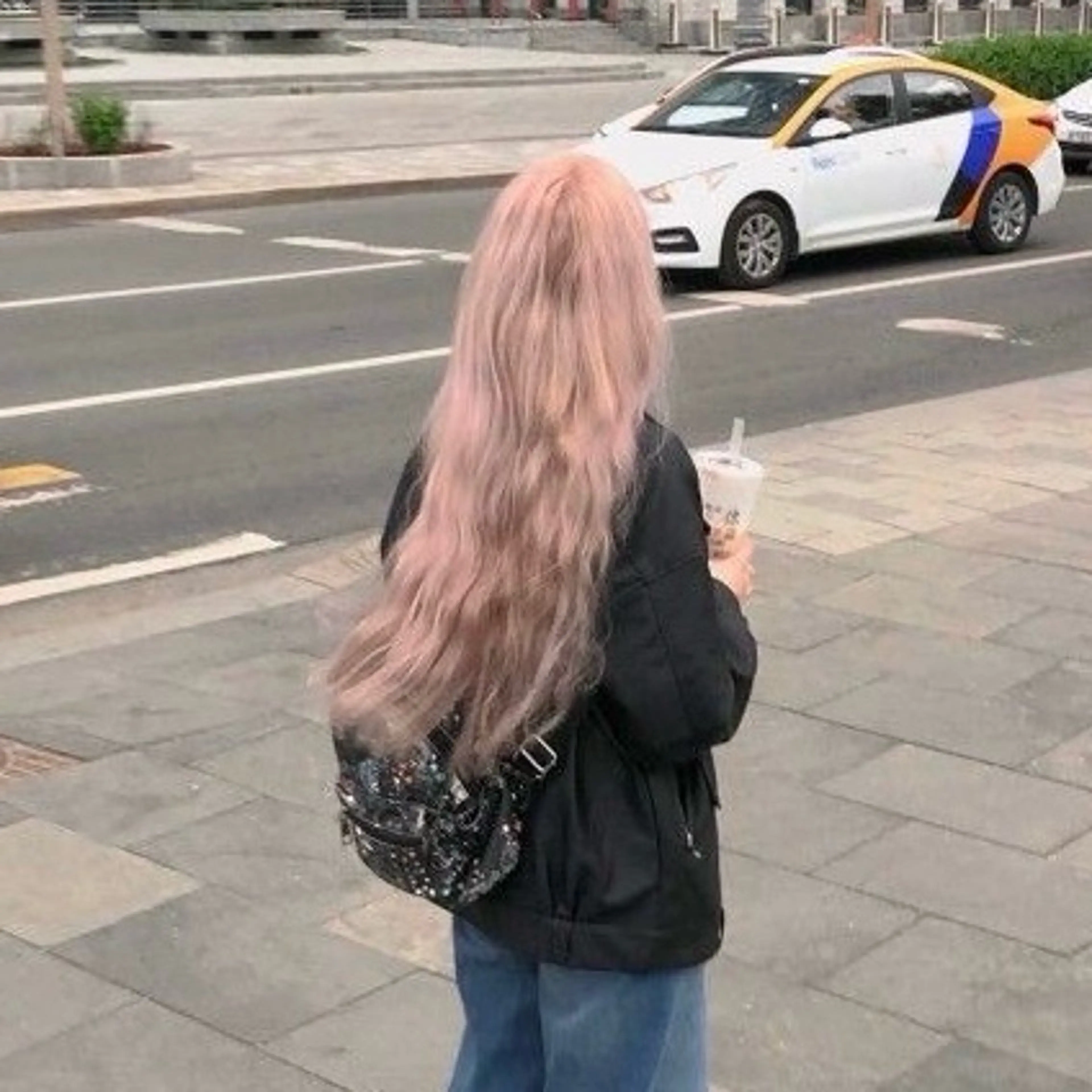 ロング カラー 🤍韓国ワンホンヘ ア SHIONE🤍のヘアスタイル