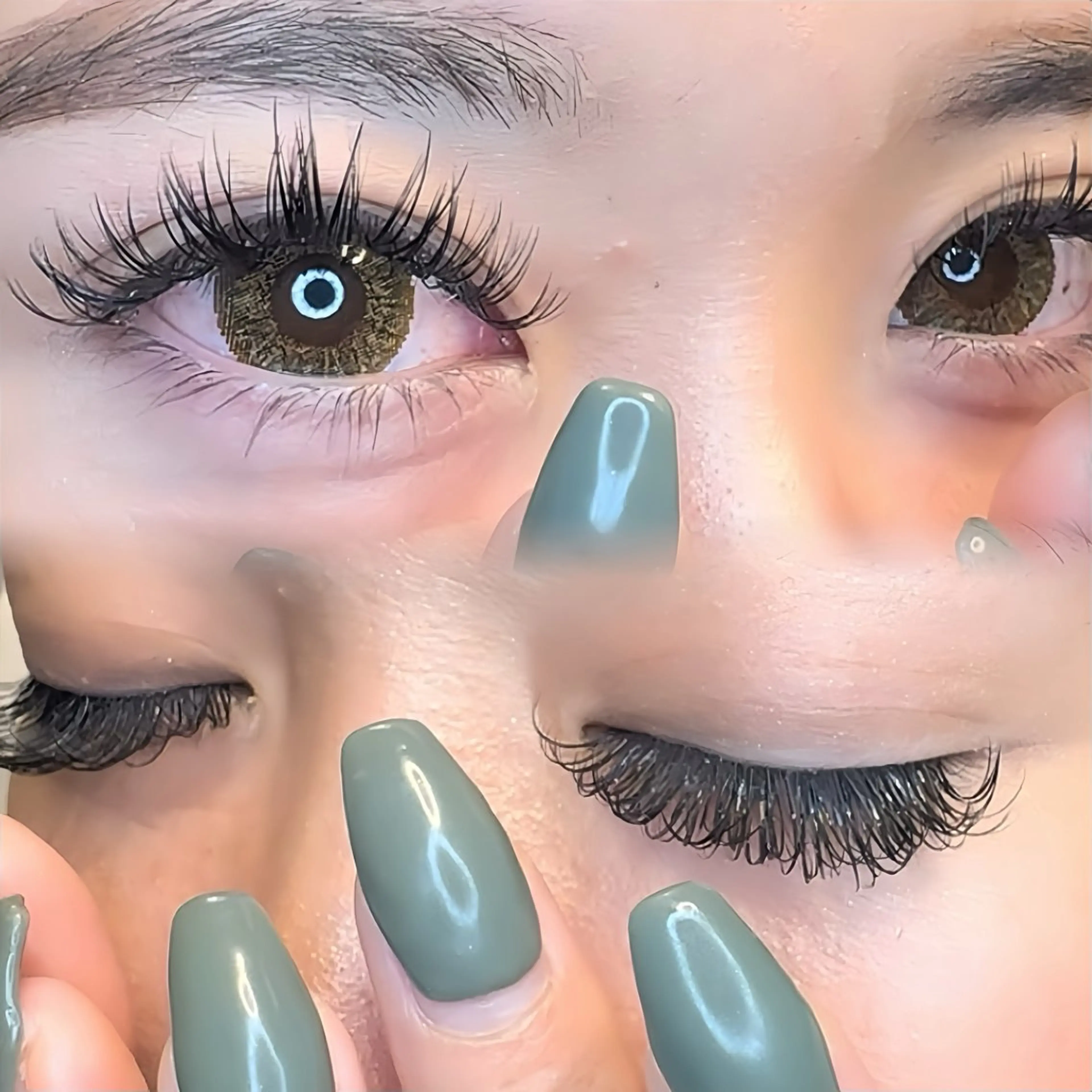 マツエク・マツパ ボリュームラッシュ Louwe 立川所属・eyelist☁️ nanamiのマツエク・マツパデザイン