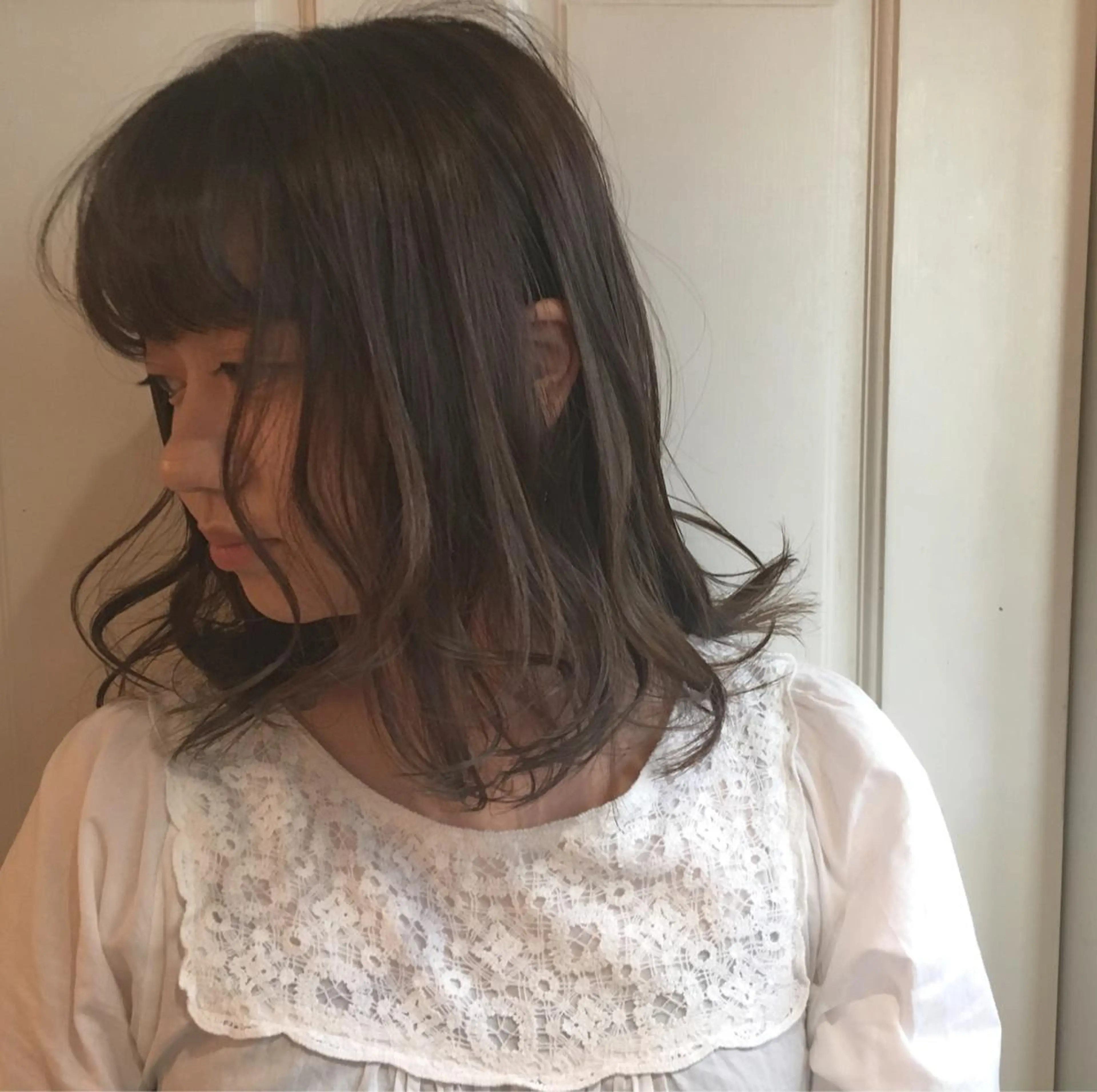 ミディアム 🌸ハイトーン 新田　廉 🌸のヘアスタイル