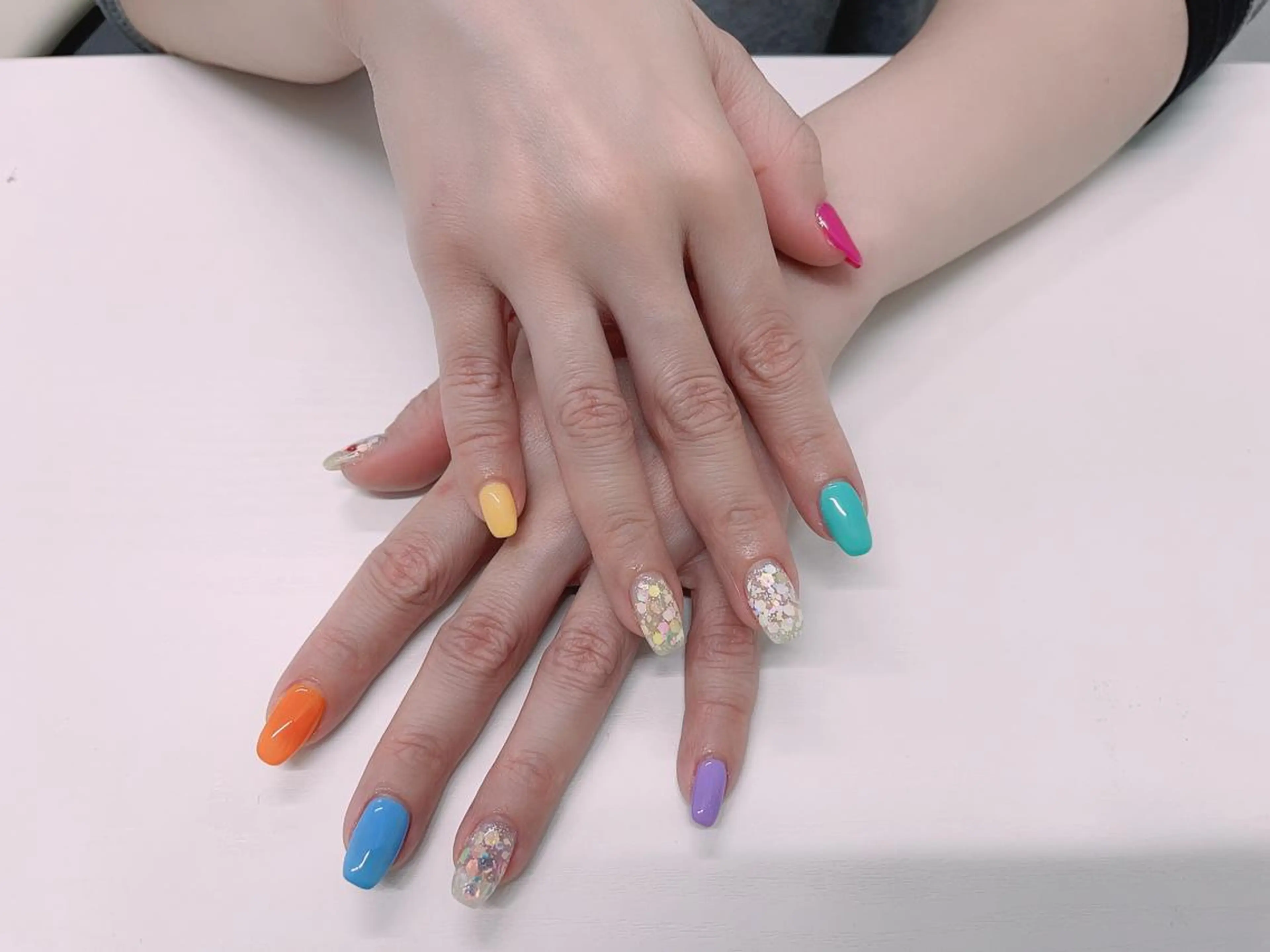 ネイル ラメ(グリッター) nail  salon  AI所属・nail salon AIのネイルデザイン