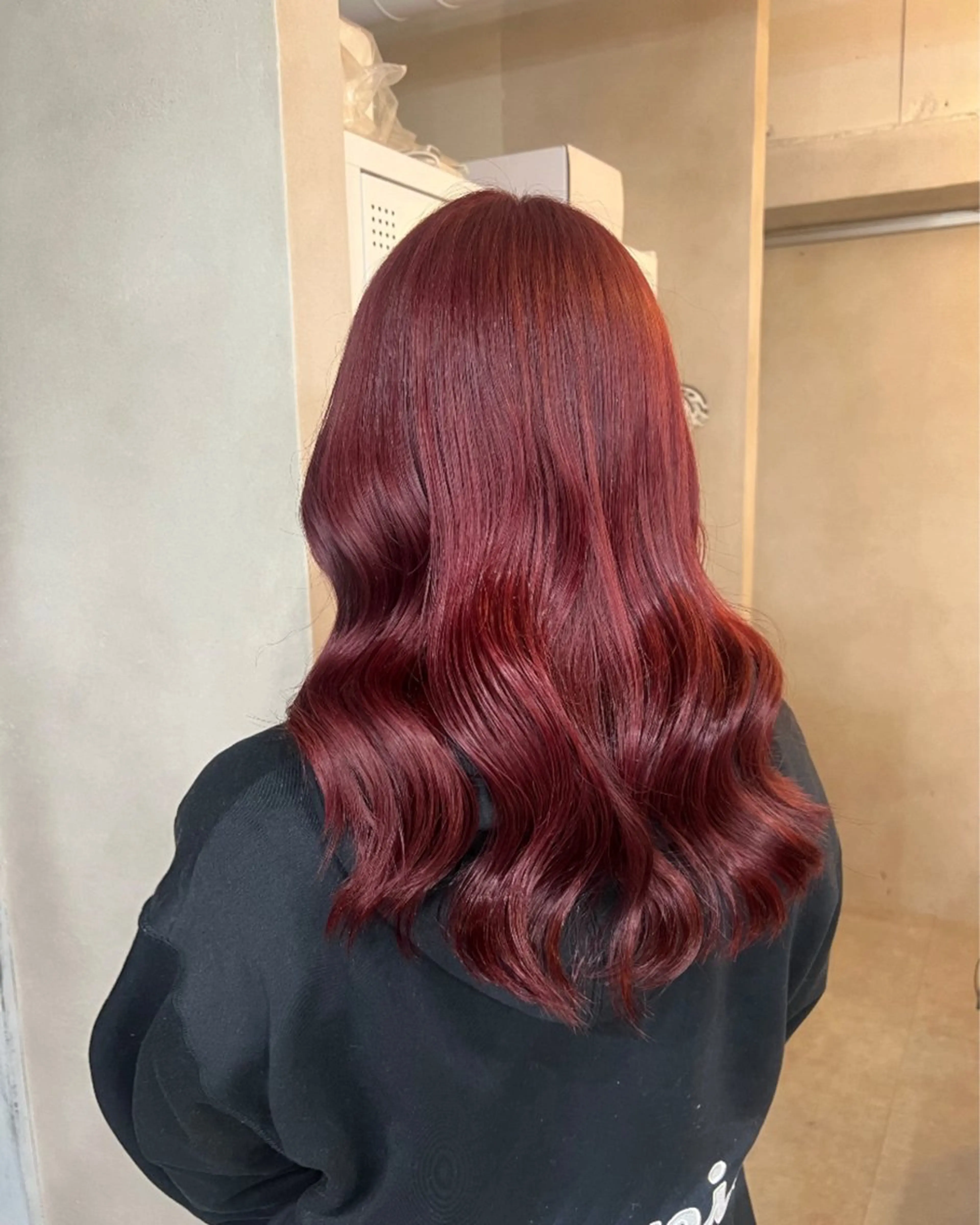 セミロング カット ヘアカラー トリートメント ブリーチカラー 🤎〰️Yuunaのヘアスタイル